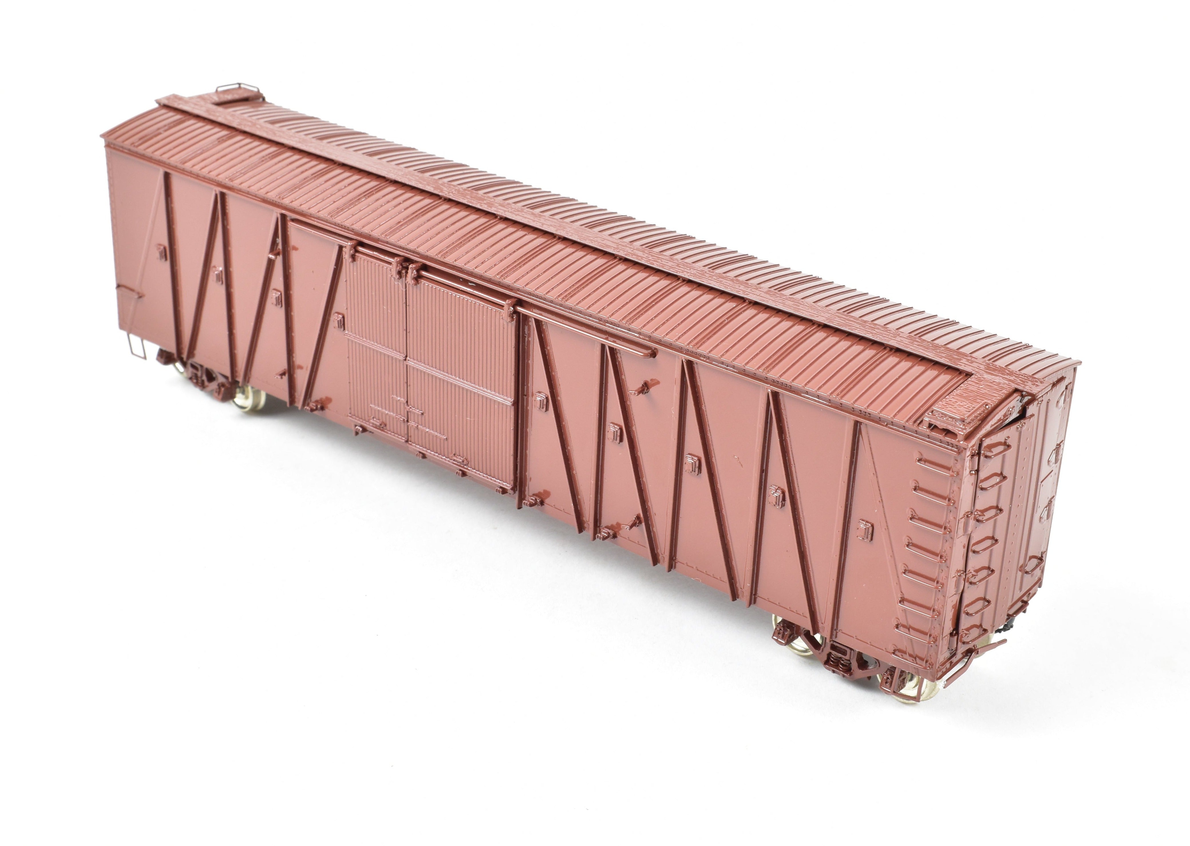 HO Scale Brass Model Auto Boxcar - OMI (Overland Models, Inc.) Union Pacific A-50-4 50-Foot Auto Boxcar from 1919 to 1960s