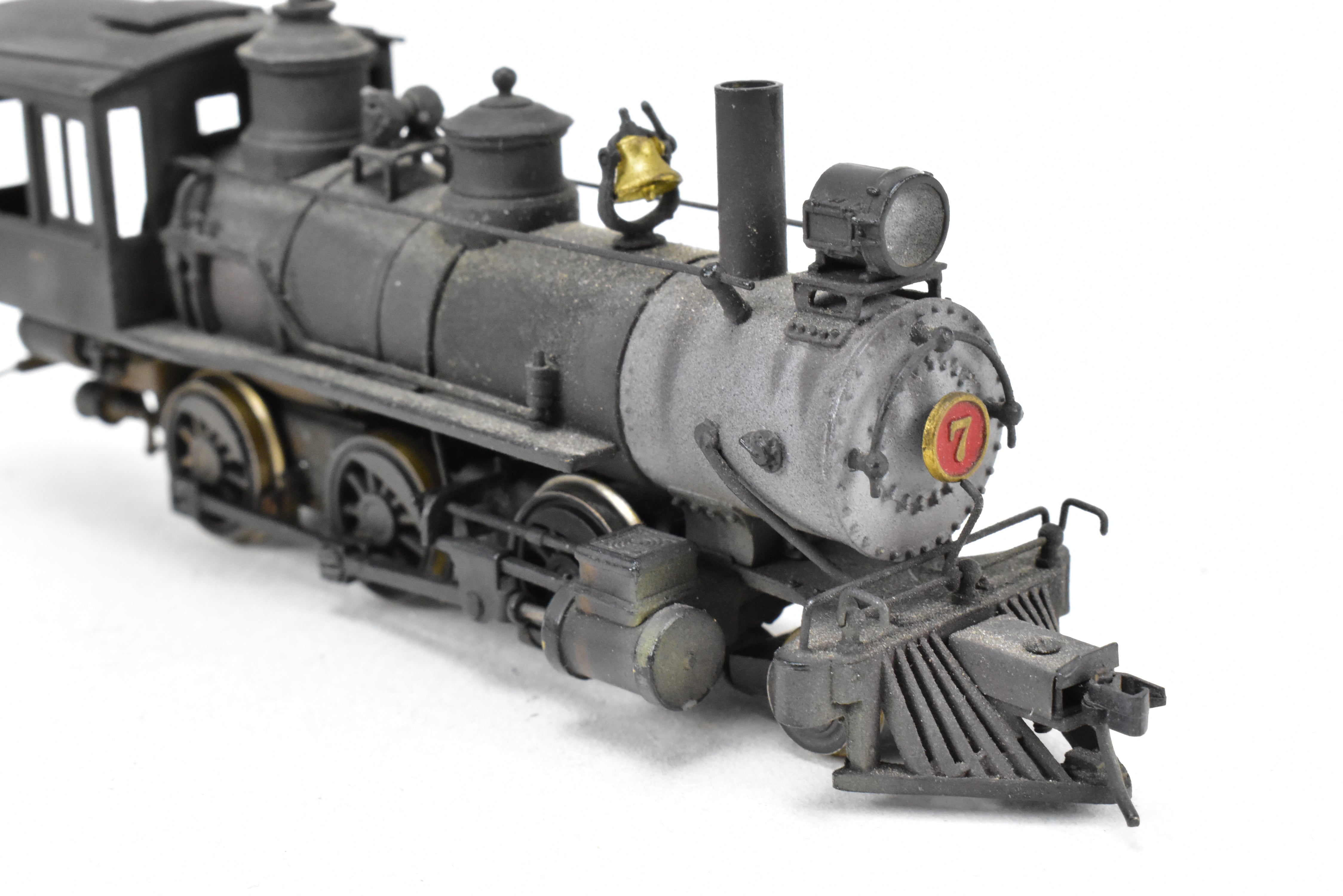 HOn3 Brass Porter Mogul 2-6-0 CP Model by Far East Distributors, Custom Modified