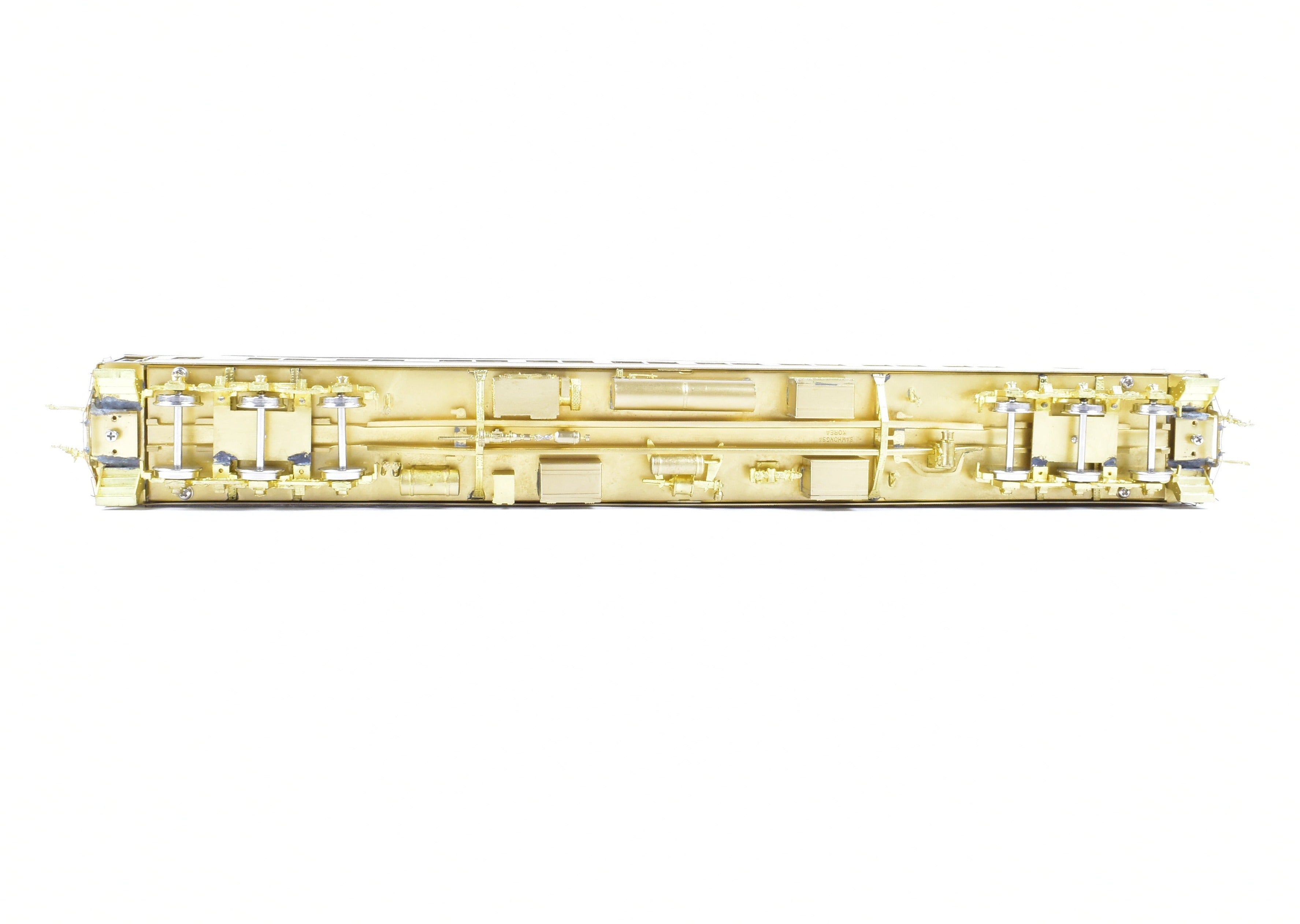 HO Scale Brass Model Railroad Baltimore and Ohio Pullman 28 Chair - 1 Drawing Room - Parlor Car from Great Brass Fleet