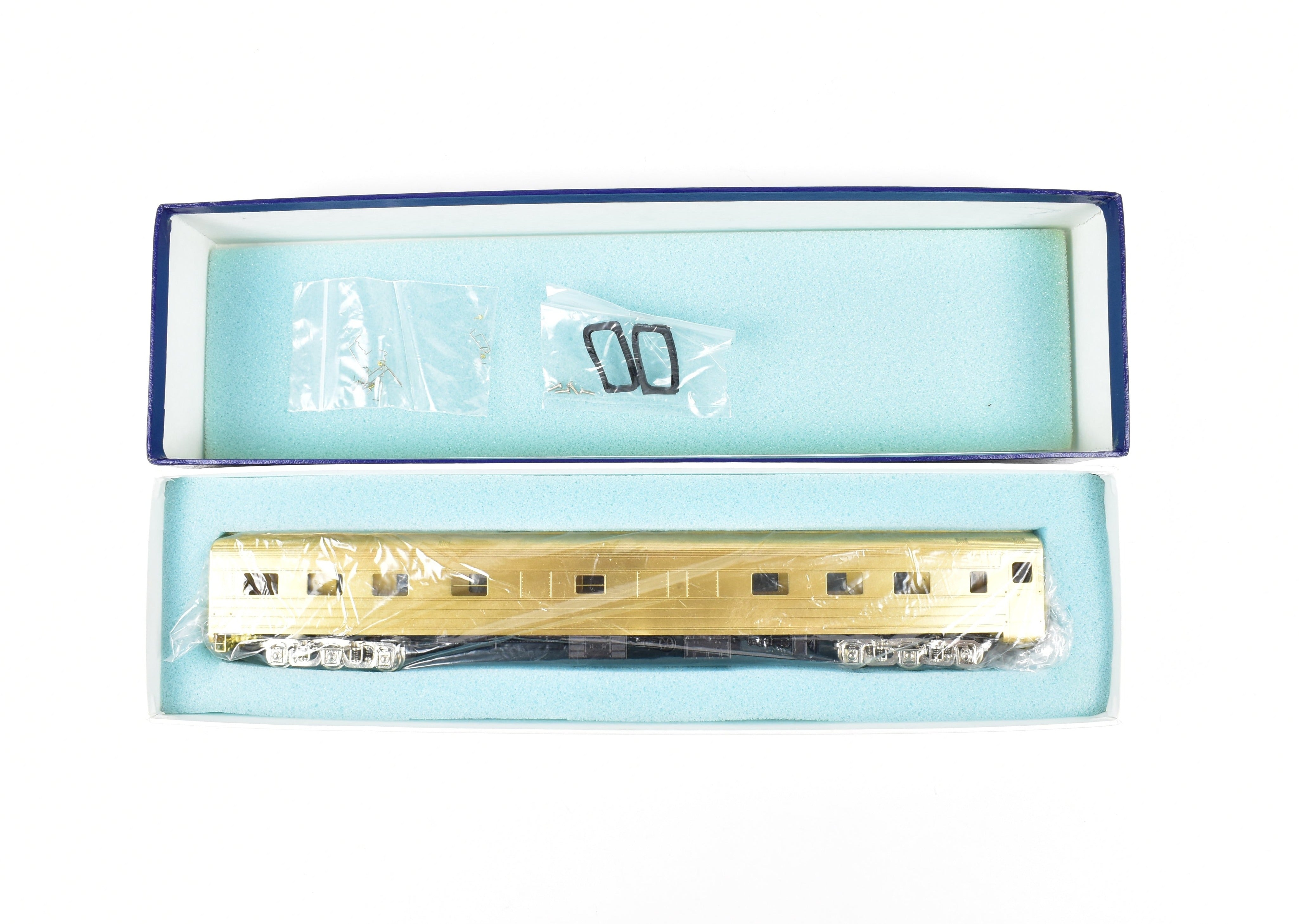 HO Scale Brass Cascade Models Missouri Pacific 10 Roomette 6 Double Bedroom Budd Sleeper Train Cars (Nos. 616 - 621) for Model Train Enthusiasts
