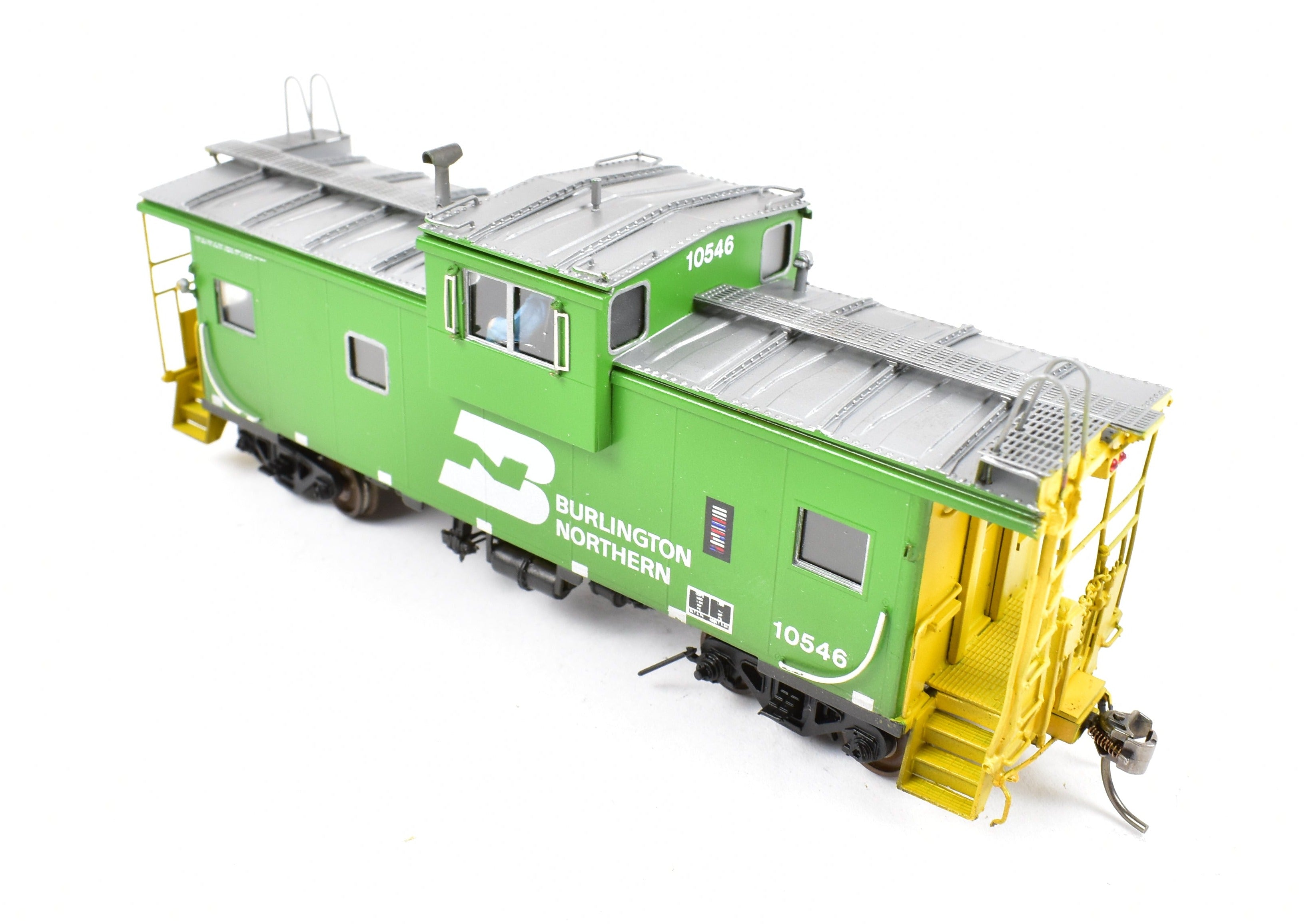 HO Scale Brass OMI Burlington Northern Caboose #10546 Pro Painted
