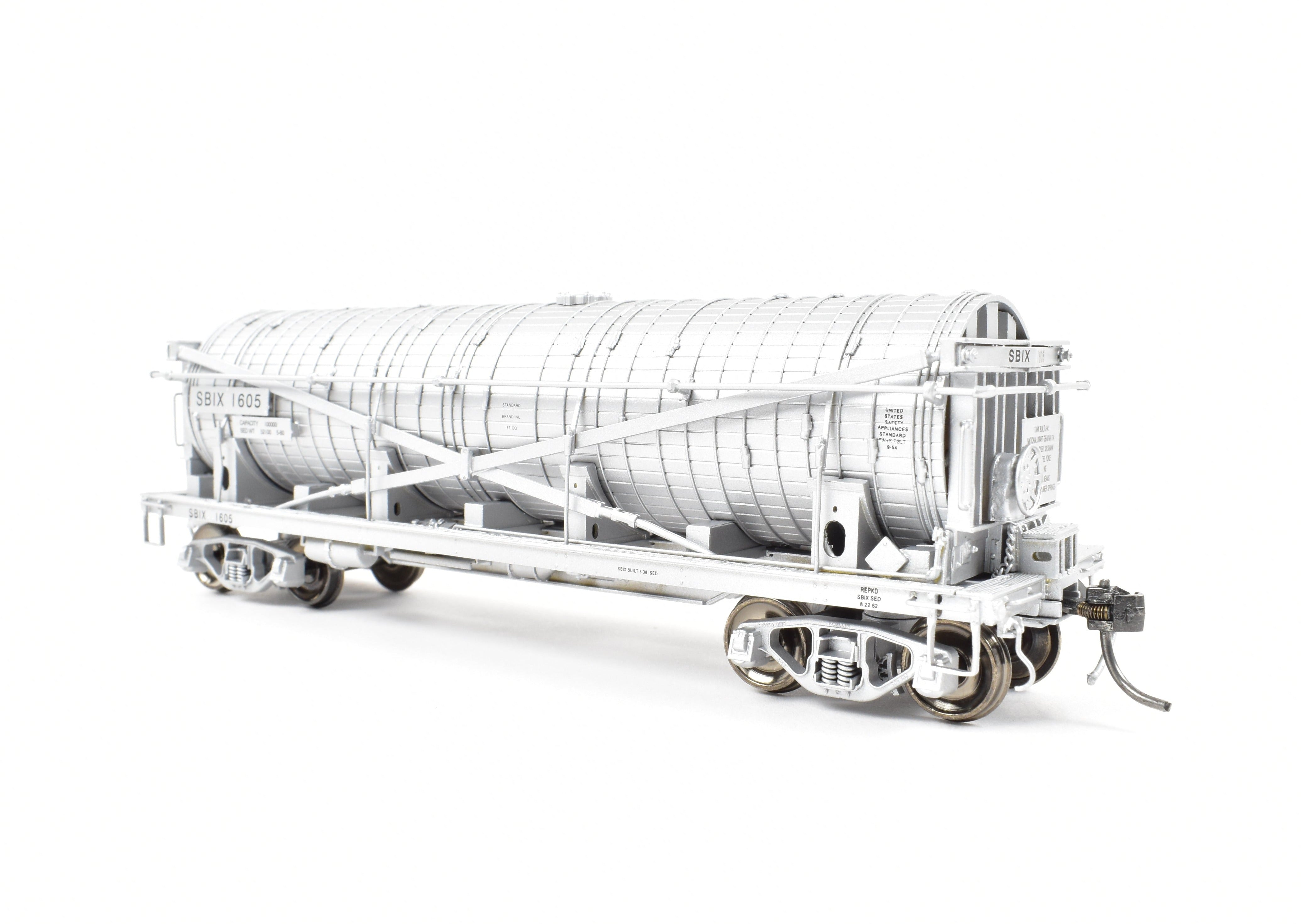 HO NEW Brass North Bank Line SBIX 1605 Standard Brand Vinegar Car Model
