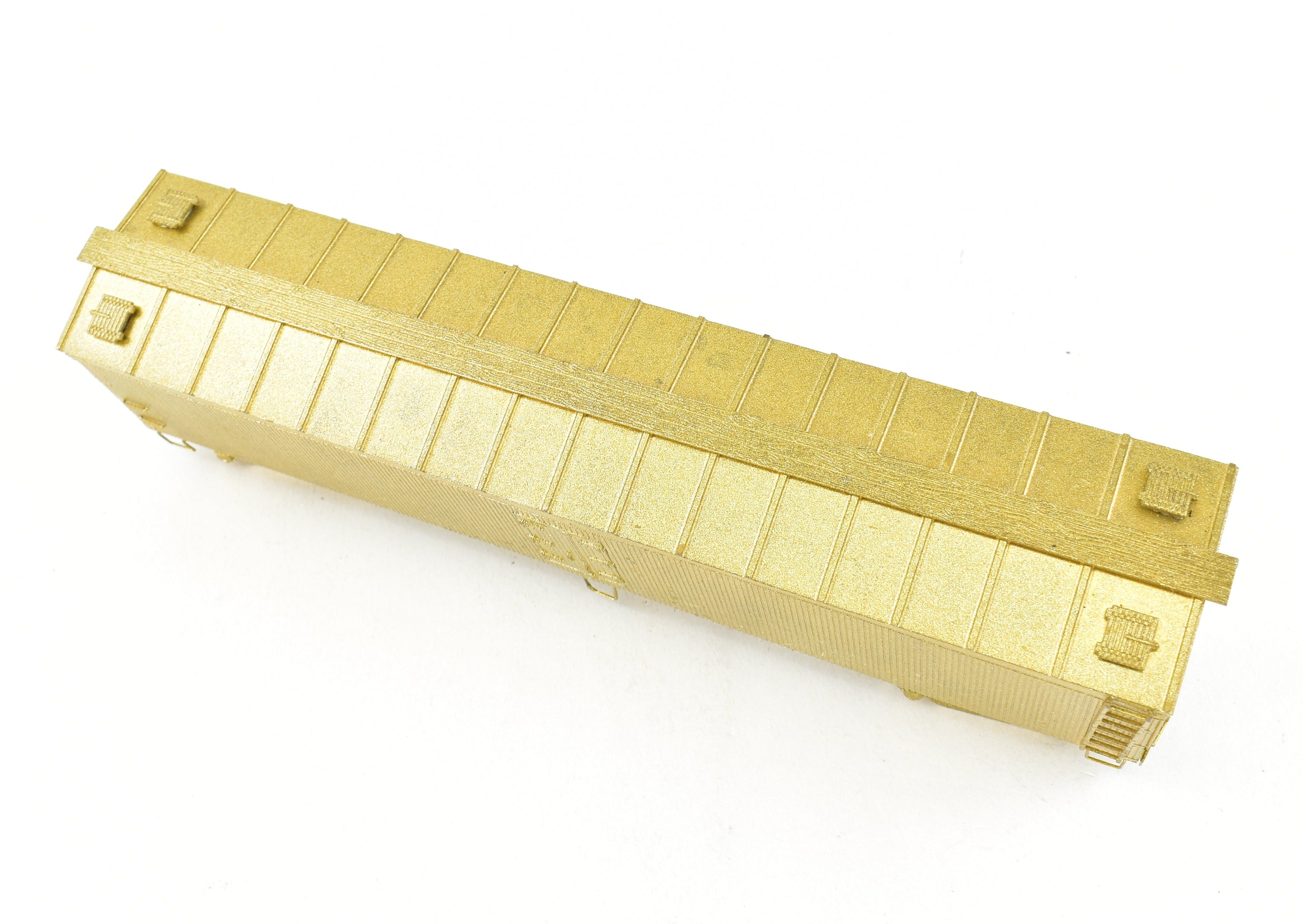 HO Brass Railway Express Agency 50' Wood Express Reefer Model by Trains Inc.