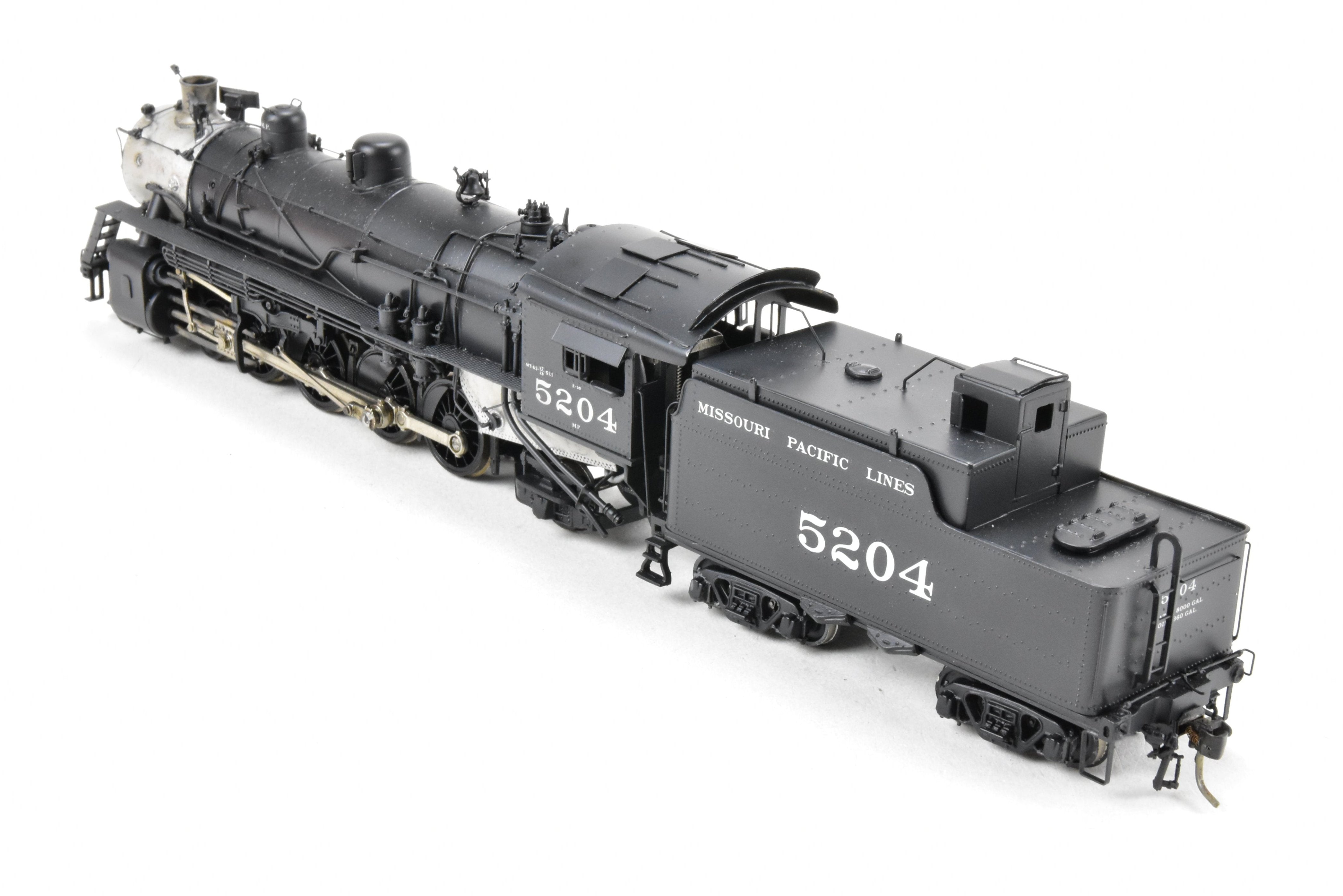 HO Brass Custom Joe G. Collias MP 5200 Class 4-8-2 Pro-Painted No. 5204