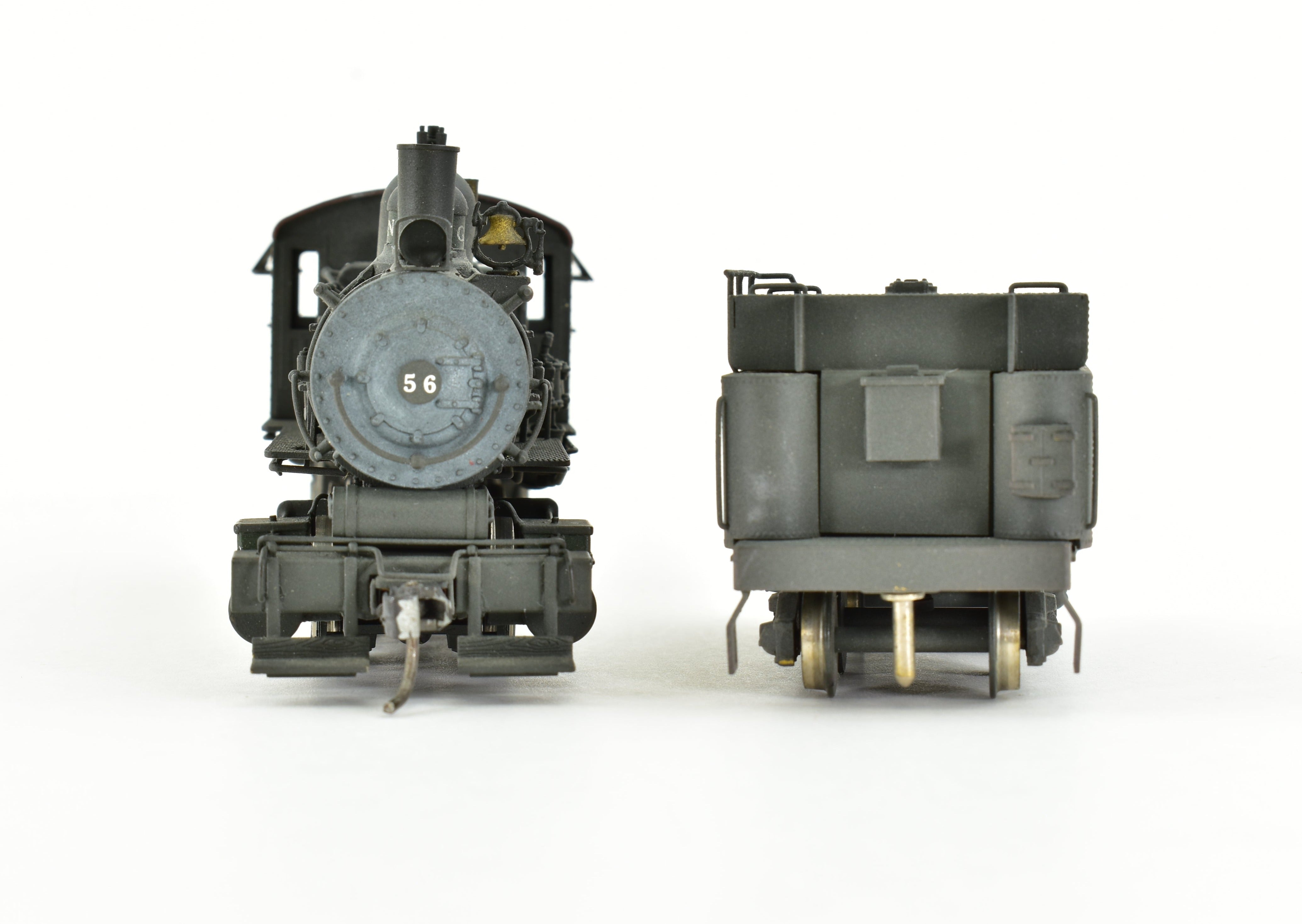 HO Scale Brass Great Northern 0-6-0 A-9 Custom Painted Steam Locomotive No. 56