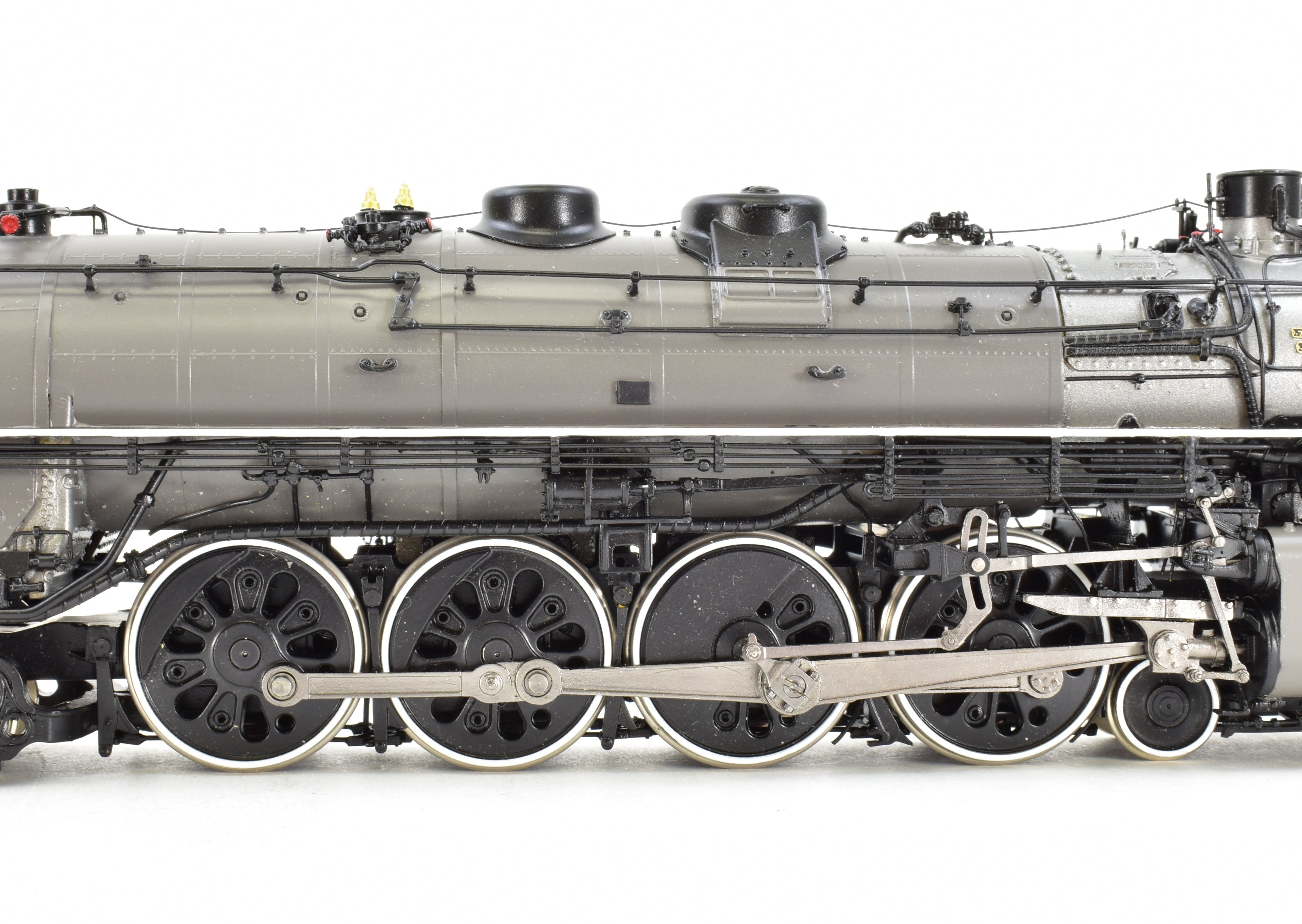 HO Scale Brass Model Train - Precision Scale Co. NP (Northern Pacific) A-5 4-8-4 Northern FP Locomotive No. 2687