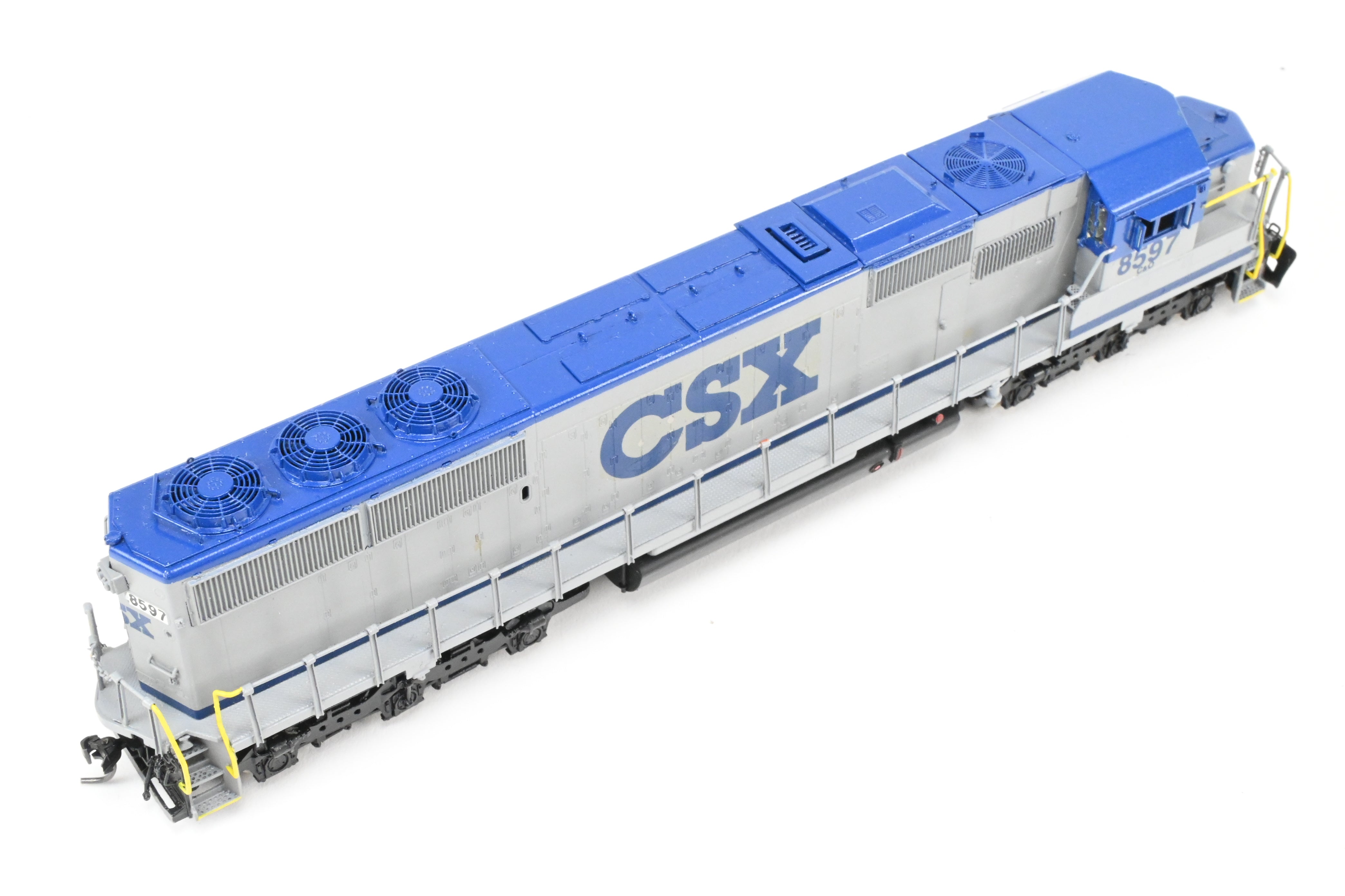 HO Scale Brass Model Train - Overland Models, Inc. CSX Transportation EMD SD50 Low Hood, Formerly Chesapeake & Ohio, Custom Painted in CSX Stealth Scheme