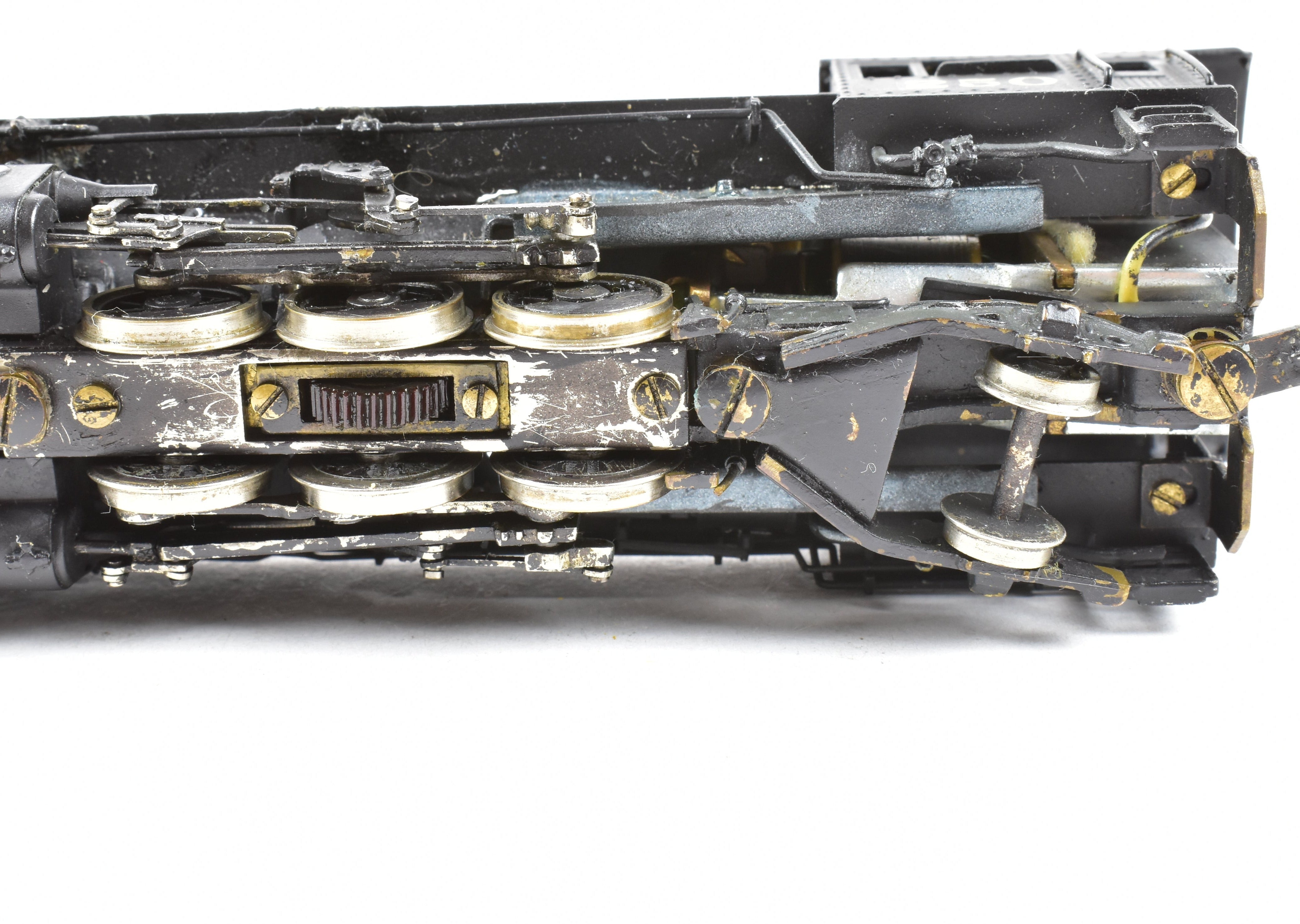 HOn3 Scale Brass Pacific Fast Mail (PFM) - United Sumpter Valley No 250 2-6-6-2 Mallet Steam Locomotive Model with Custom Painting