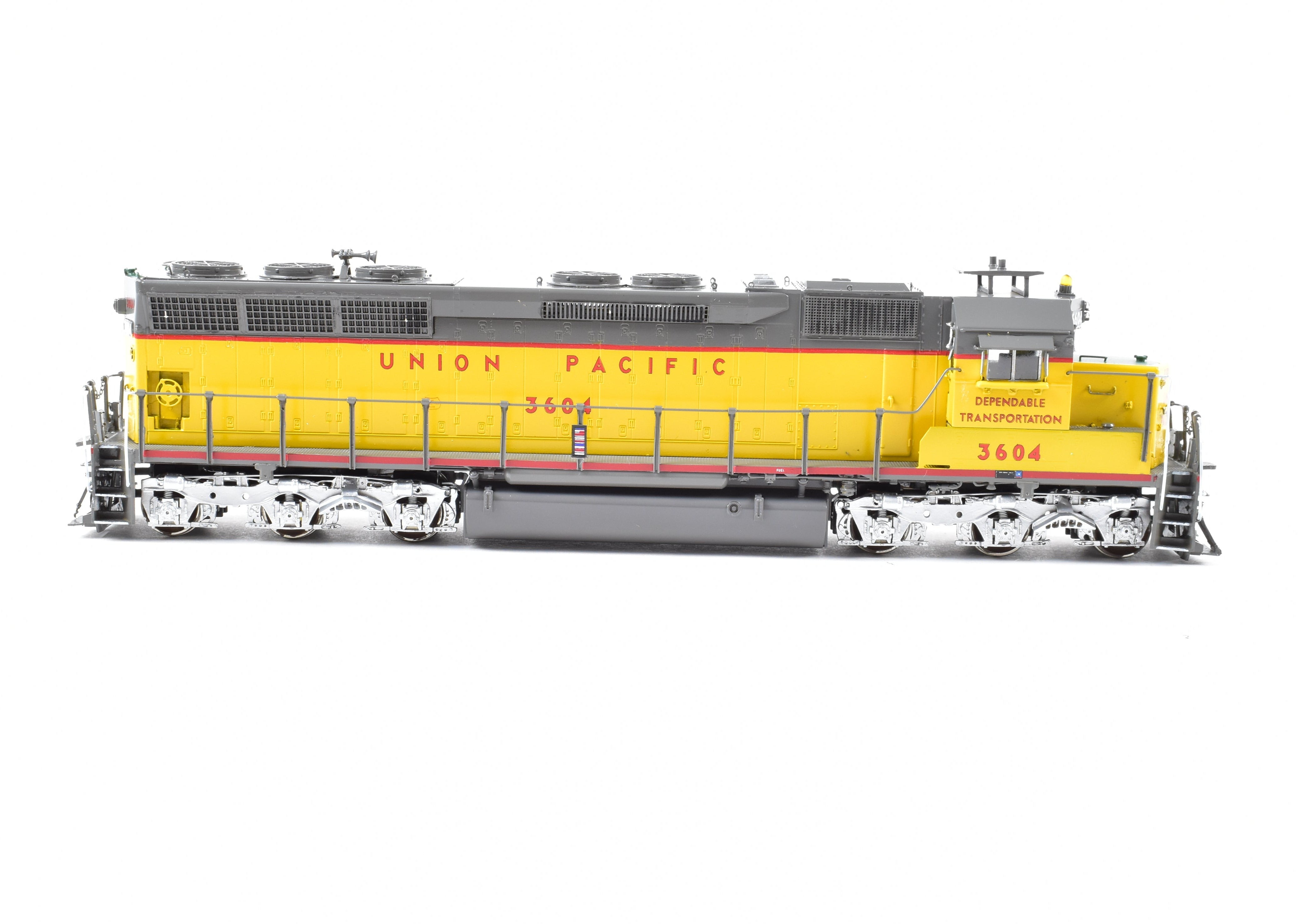 HO Scale Brass Union Pacific EMD SD45 Model Train Pro - Painted No. 3604 by Overland Models, Inc.