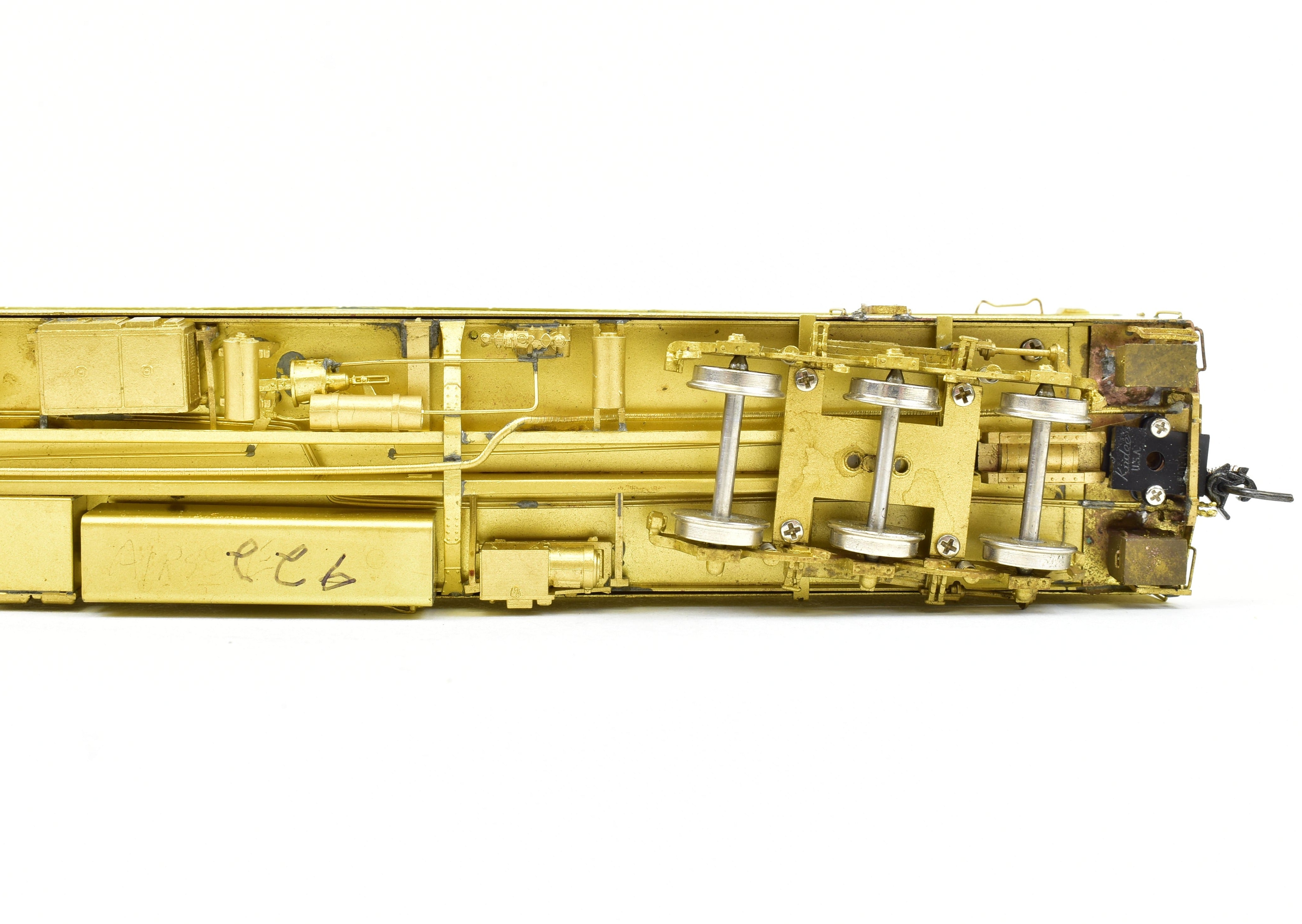 HO Scale Brass Original Whistle Stop SP - Southern Pacific #100 Airslie Business Car