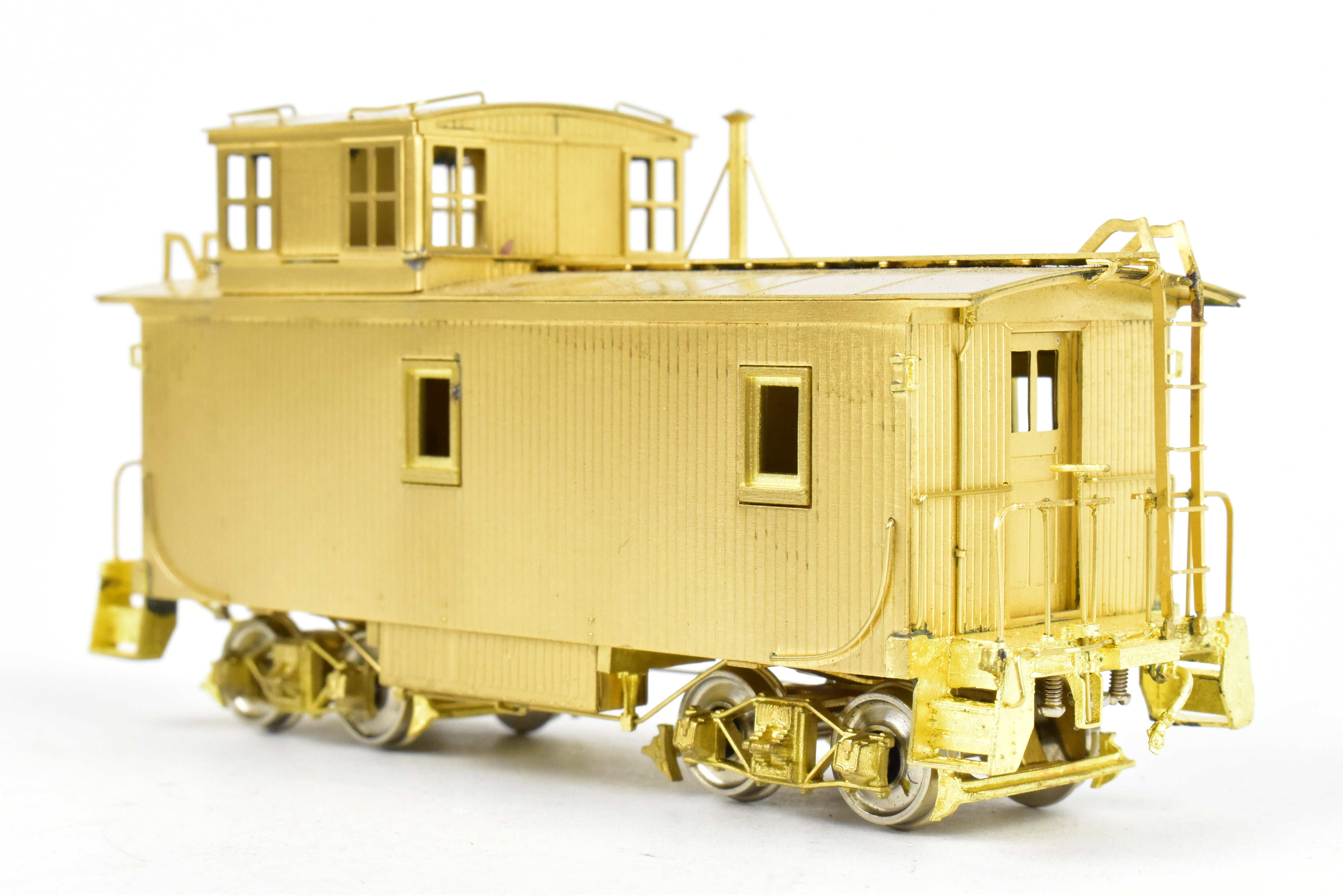 Collector's Edition HO Scale Brass Model of Beaver Creek Colorado Midland Wood Caboose