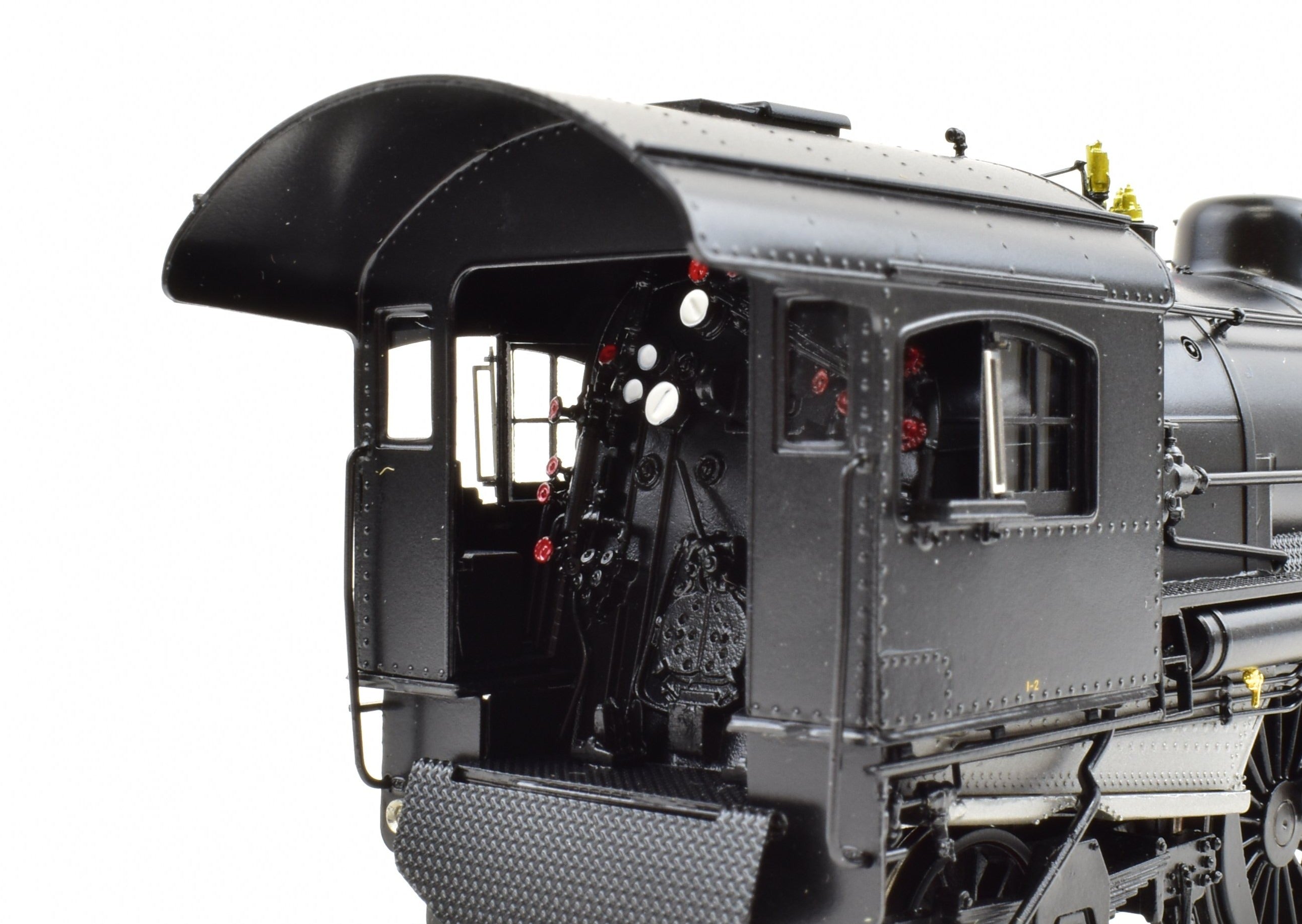 HO Scale Brass Crown Custom Imports NH - New Haven I-2 4-6-2 Pacific Locomotive with ATS on Pilot and Factory Painted Finish