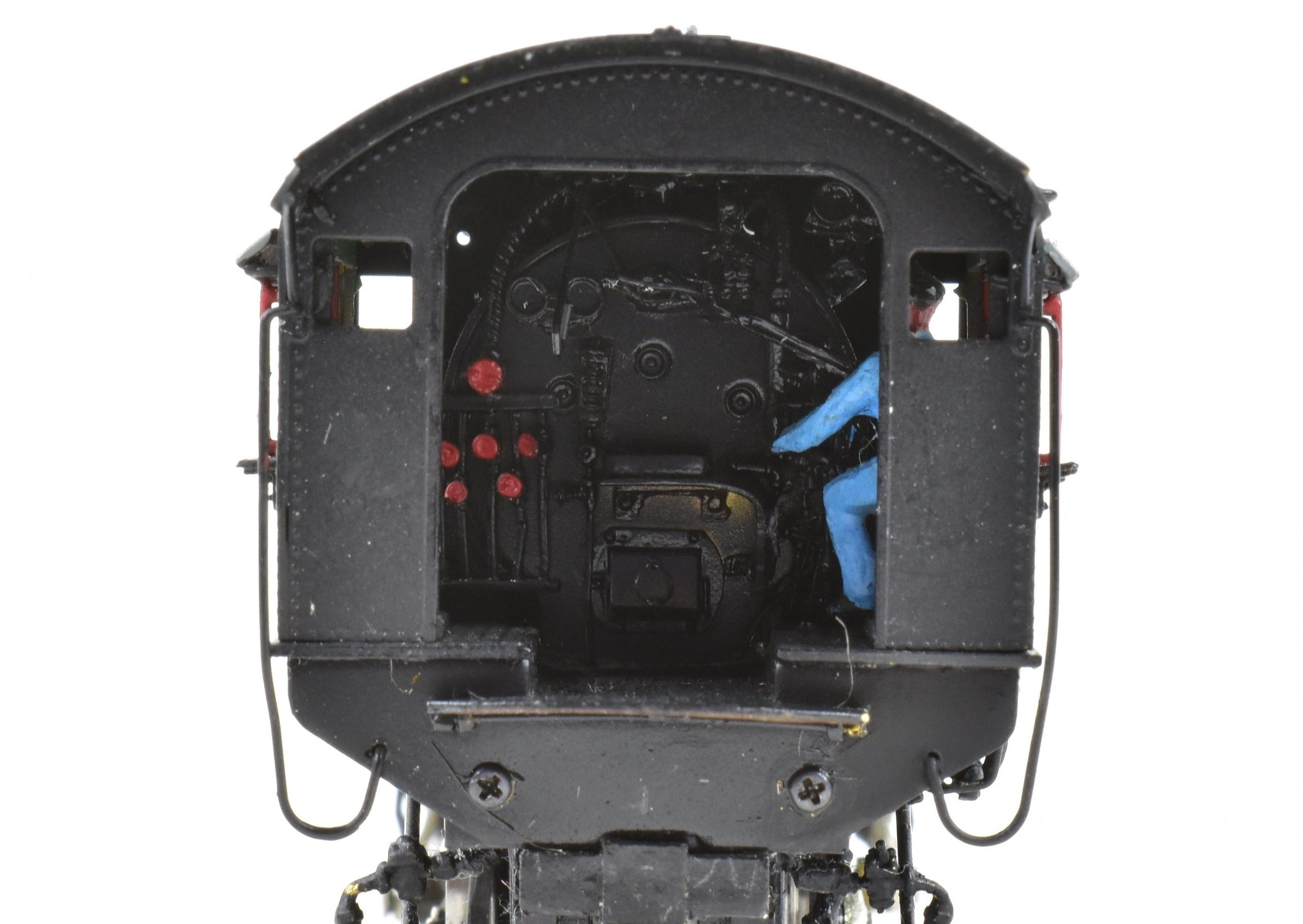 HO Scale Brass Model Train - Precision Scale Co. SP (Southern Pacific) Class T - 28 4 - 6 - 0 Factory Painted with Added DCC Functionality
