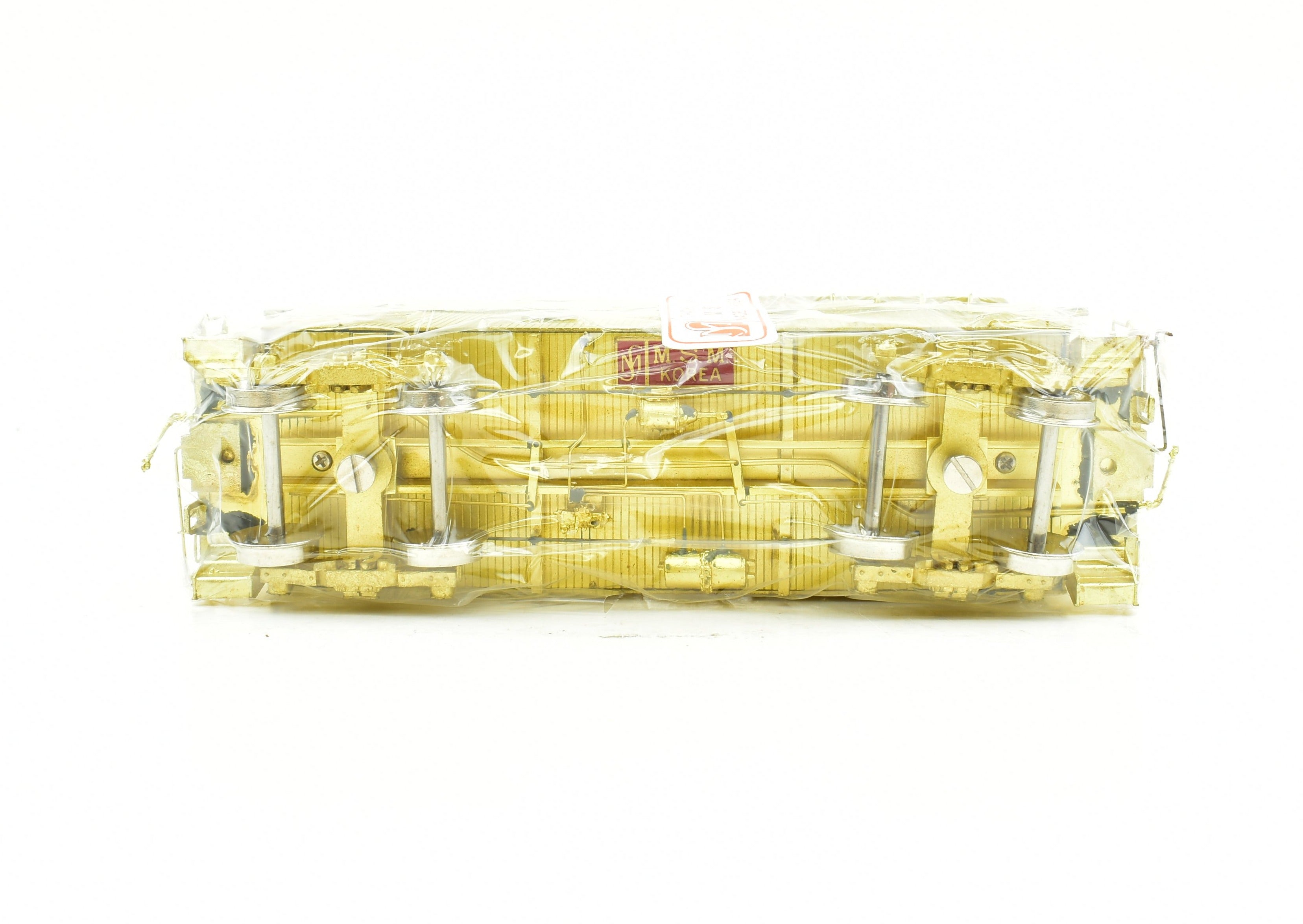 HO Scale Brass FW&D - Ft. Worth & Denver CB&Q Wood Caboose by OMI, Factory New