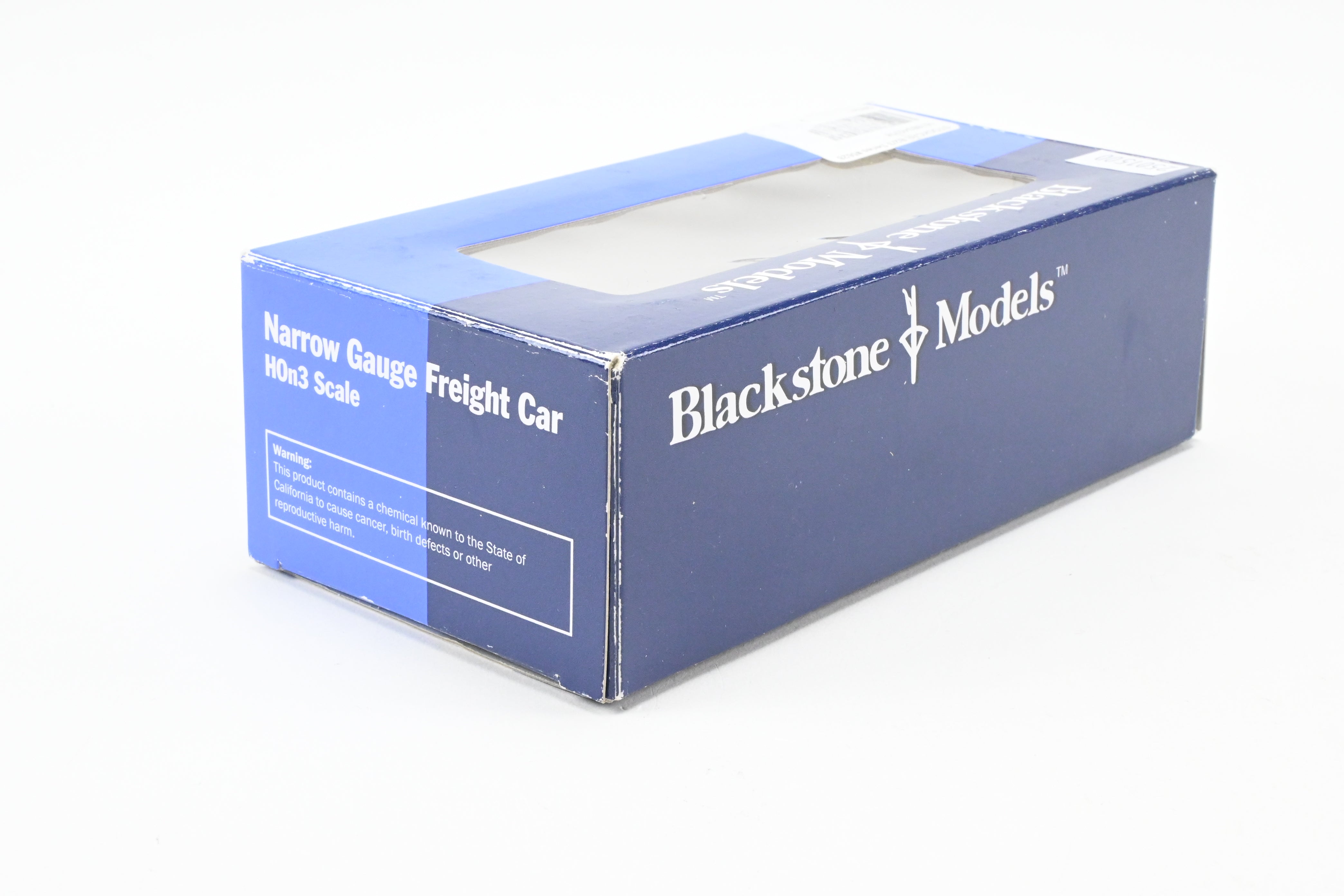 HOn3 Blackstone D&RGW - Denver & Rio Grande Western 30' Black Stock Car No. 5628