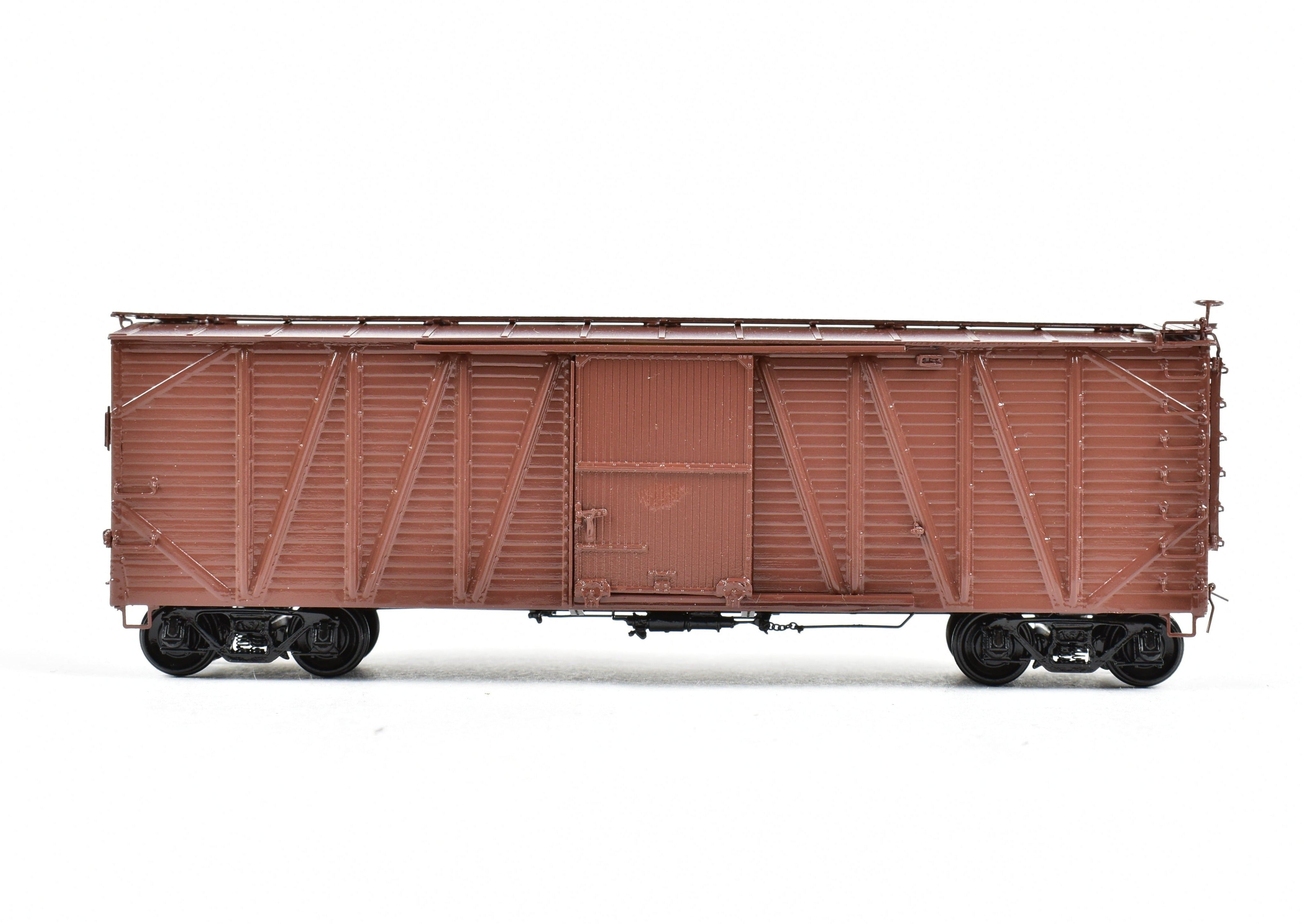 HO Scale Brass OMI - Overland Models, Inc. Various Roads USRA Single Sheath Painted Boxcar Model for Model Train Enthusiasts