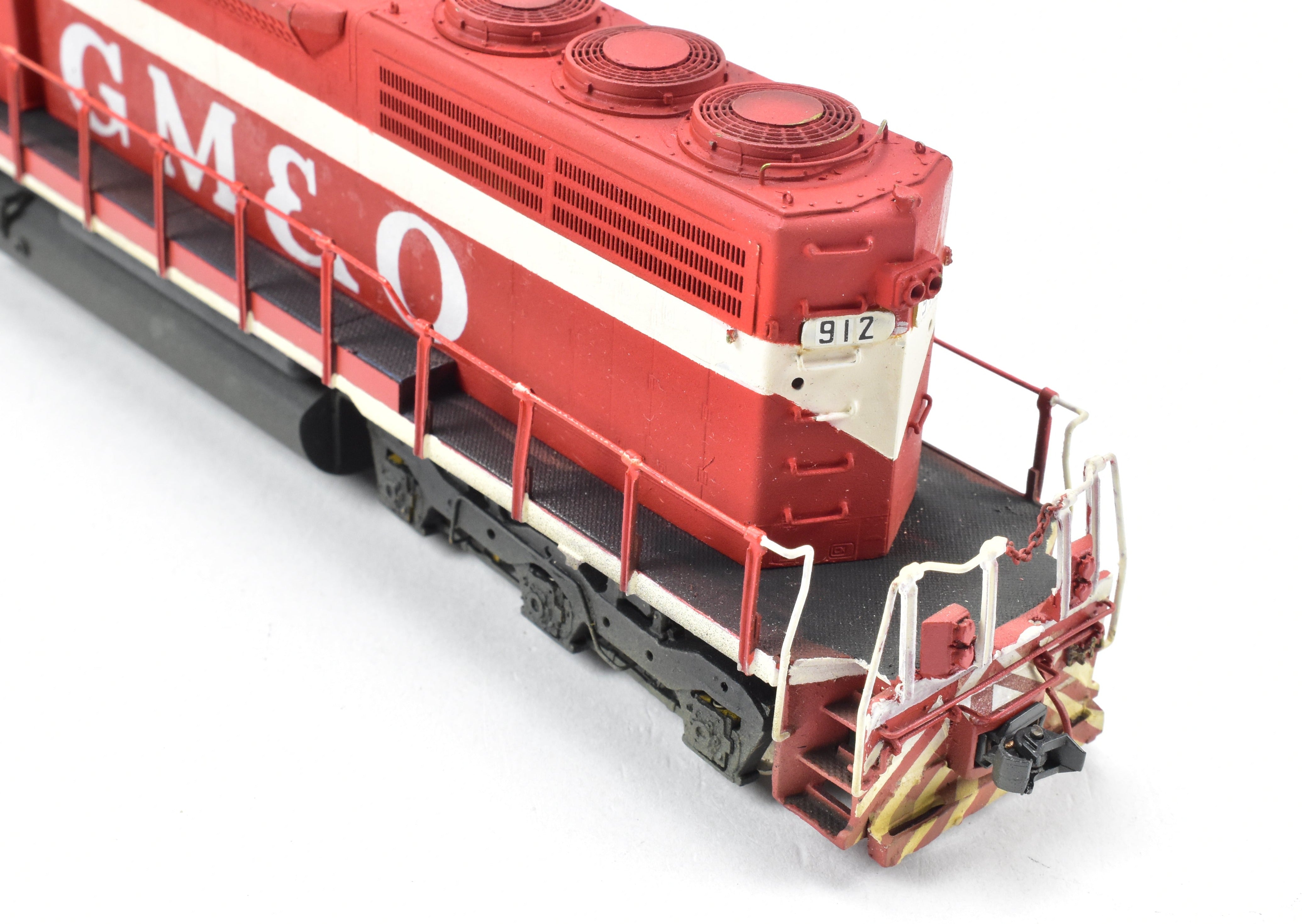 HO Scale Brass GM&O EMD SD40 C/P No. 912 by Overland Models w/ Light Weathering