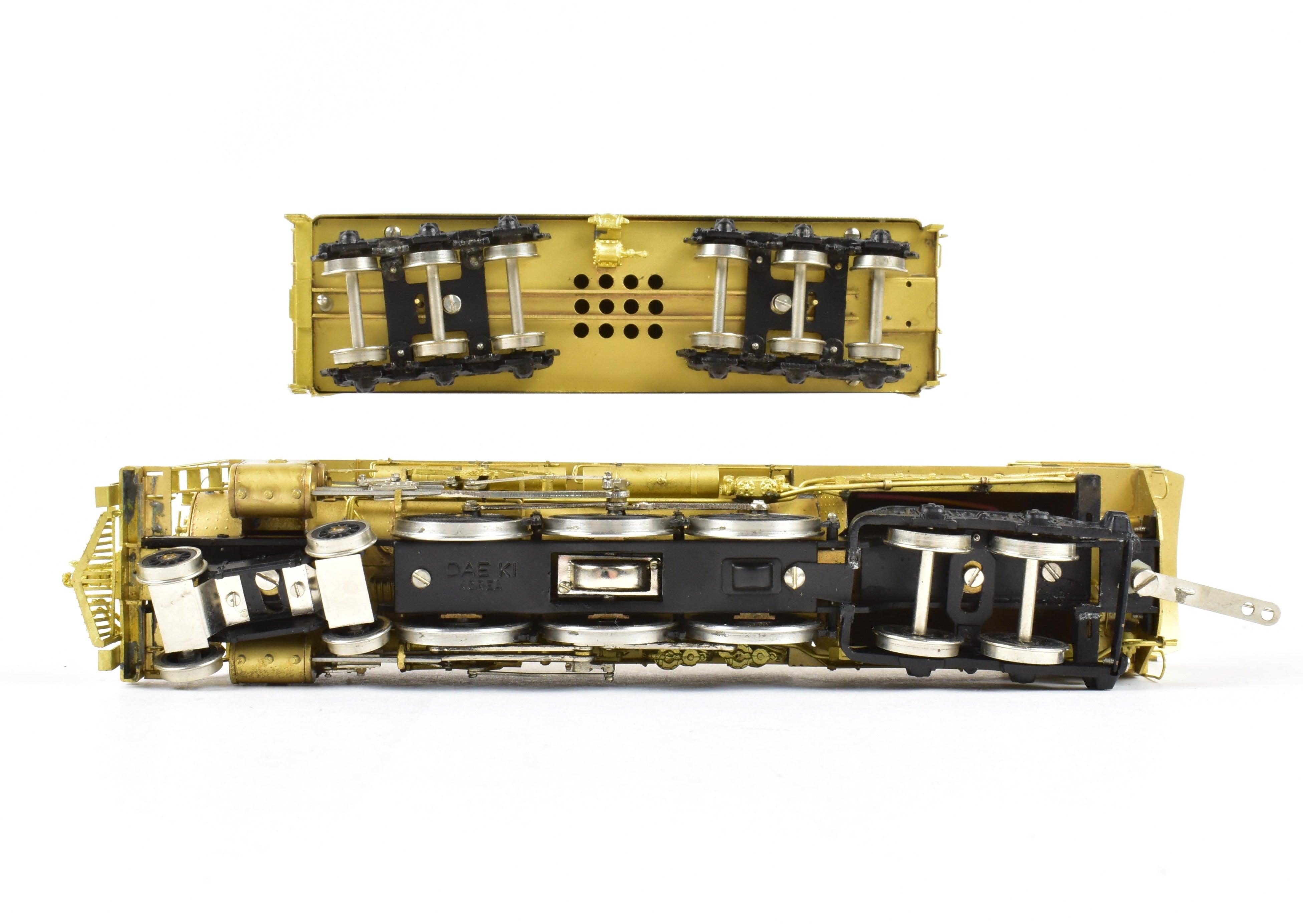 HO Scale Brass 4-6-4 Standard Hudson S-Class 3000 NPP Nickel Plated Model