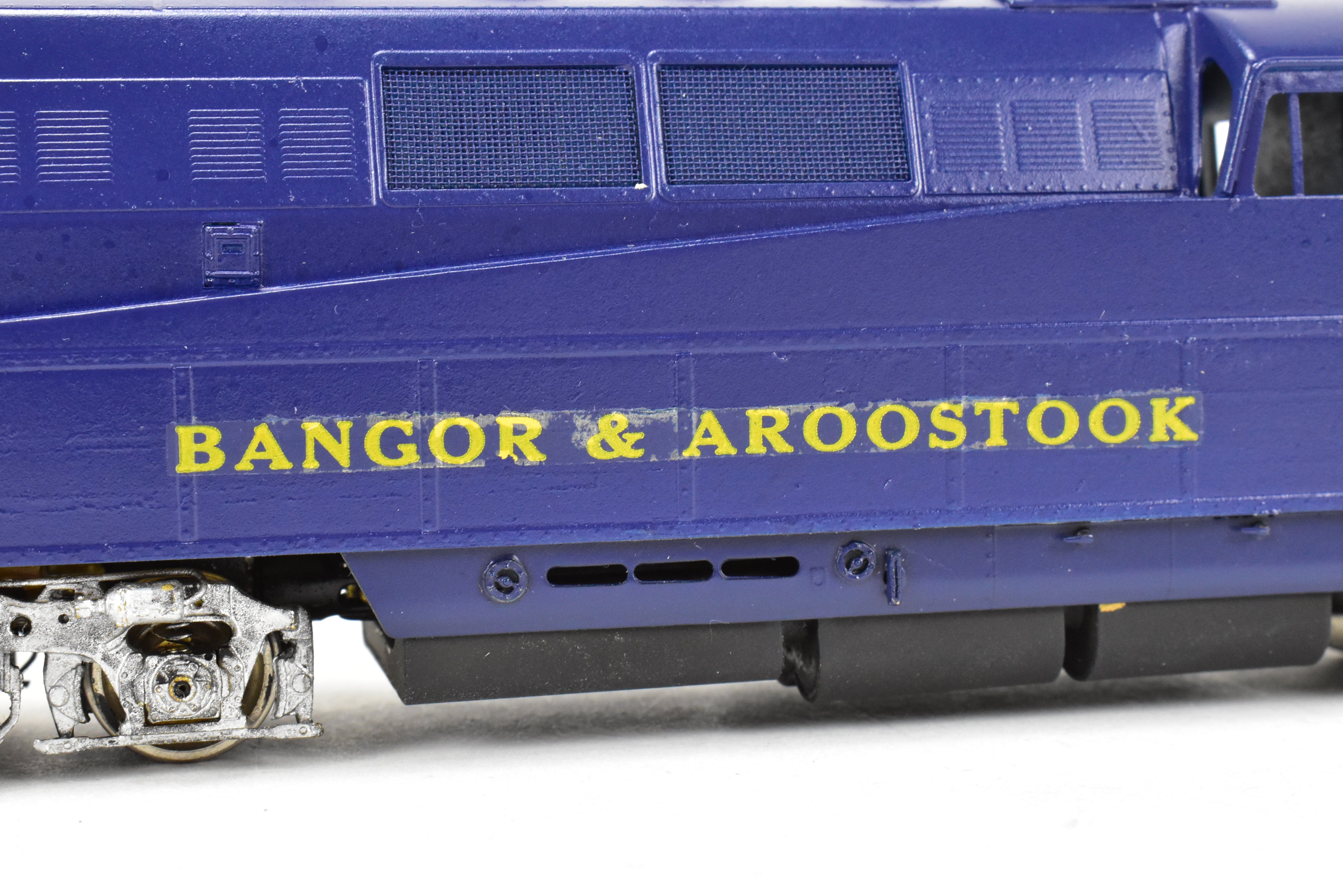 HO Brass OMI - Overland Models Inc. Bangor and Aroostook EMD BL - 2 Type B #54 with Blue Paint