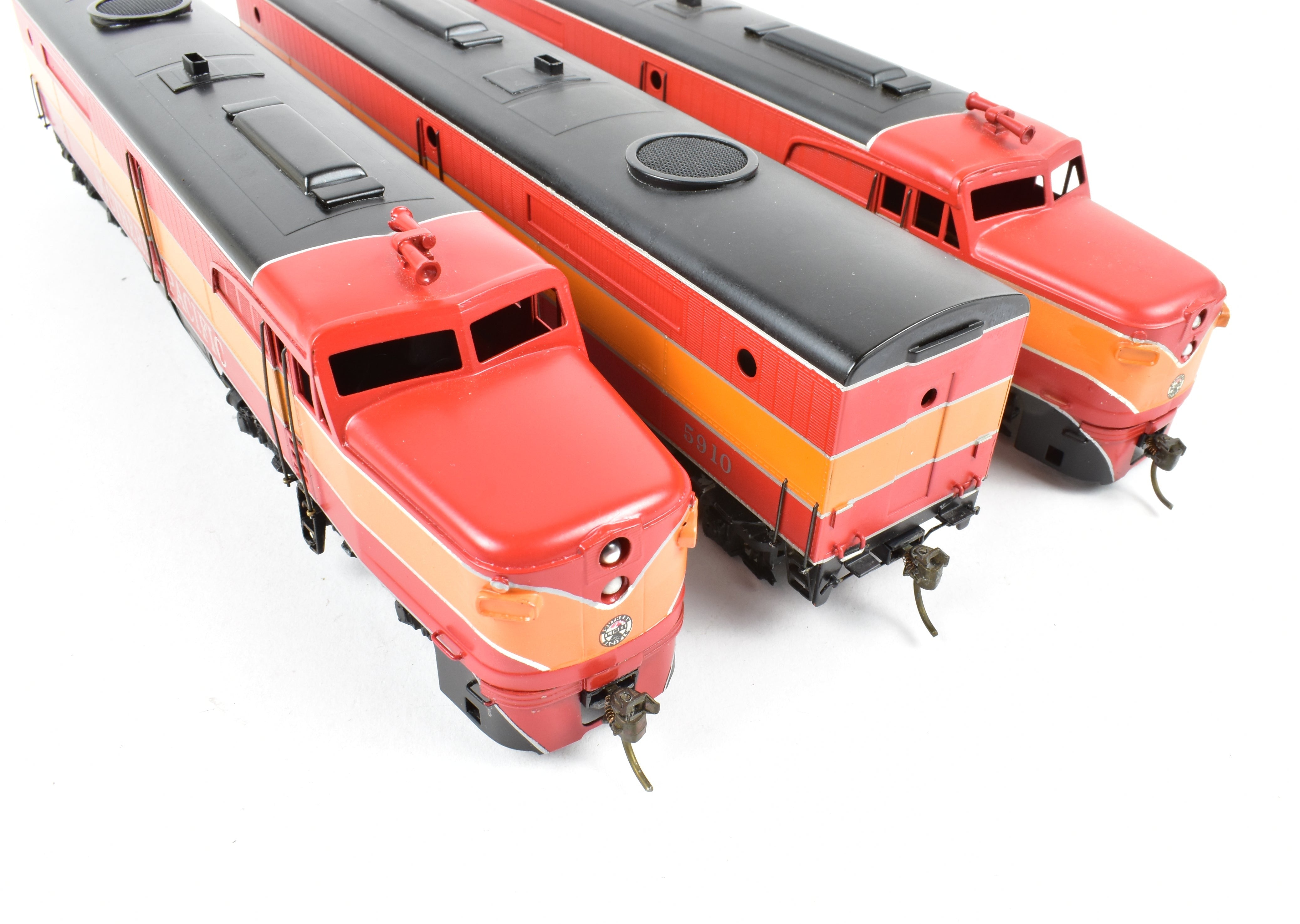 HO Scale Brass Balboa SP - Southern Pacific Daylight PA - 1 A - B - A Locomotive Set with Factory Painting