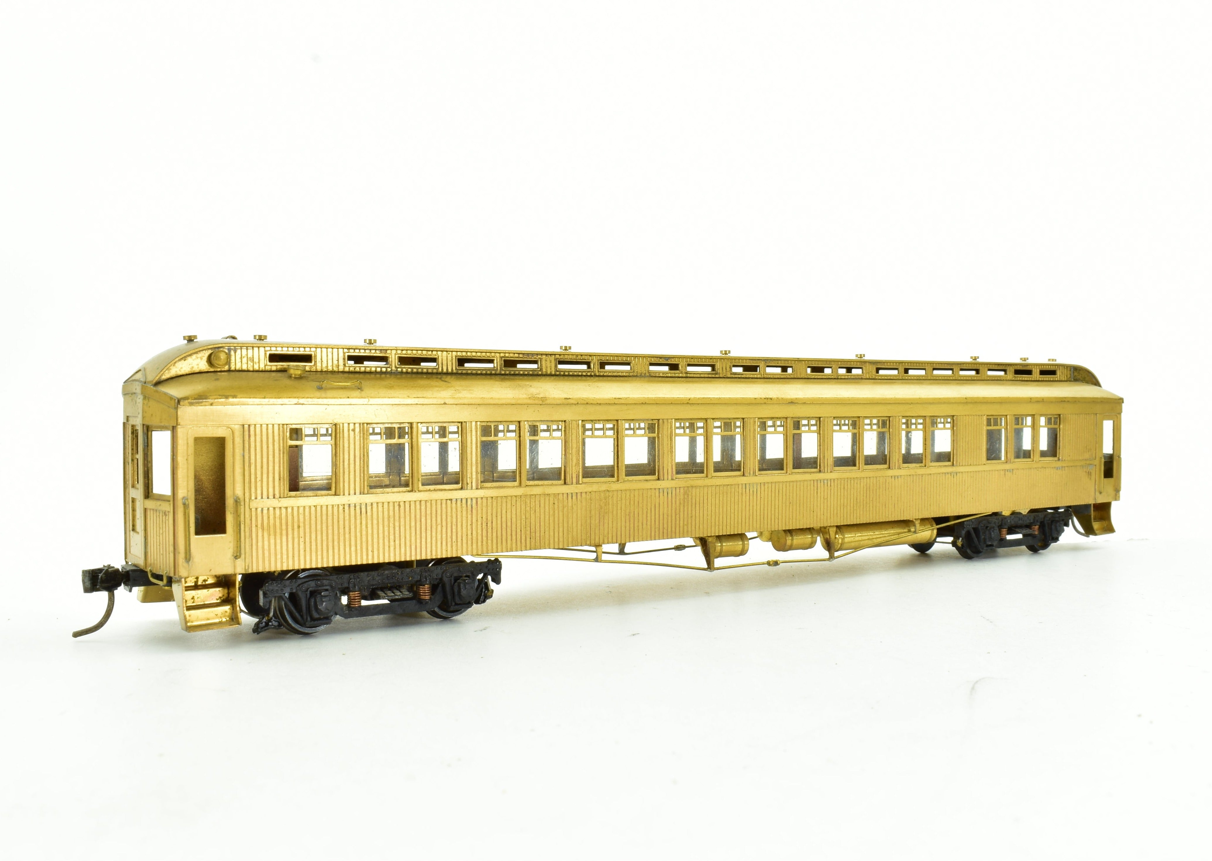 Canadian Pacific Railway Kettle Valley Brass Passenger Cars with Central Valley Trucks