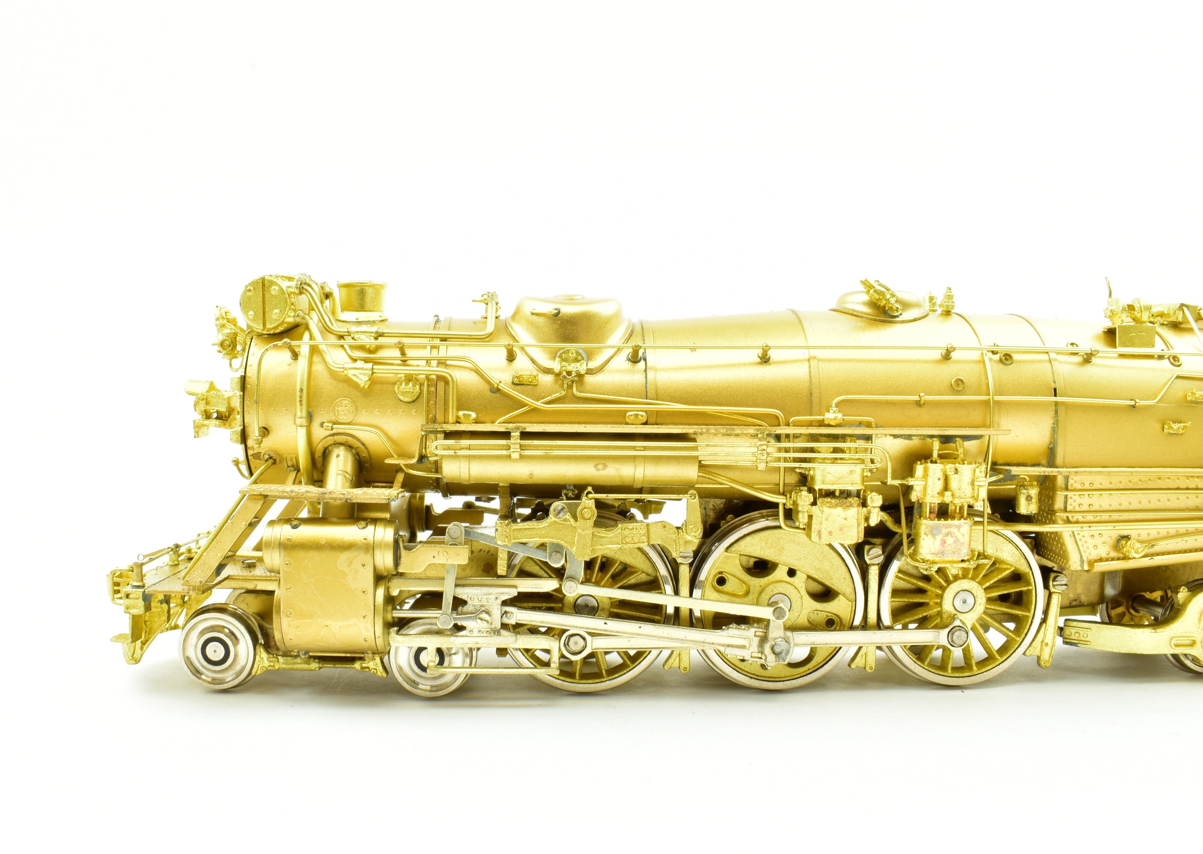 HO Scale Brass Key Imports Erie Railroad K - 5a 4 - 6 - 2 Pacific Steam Locomotive Model from 1941 Era