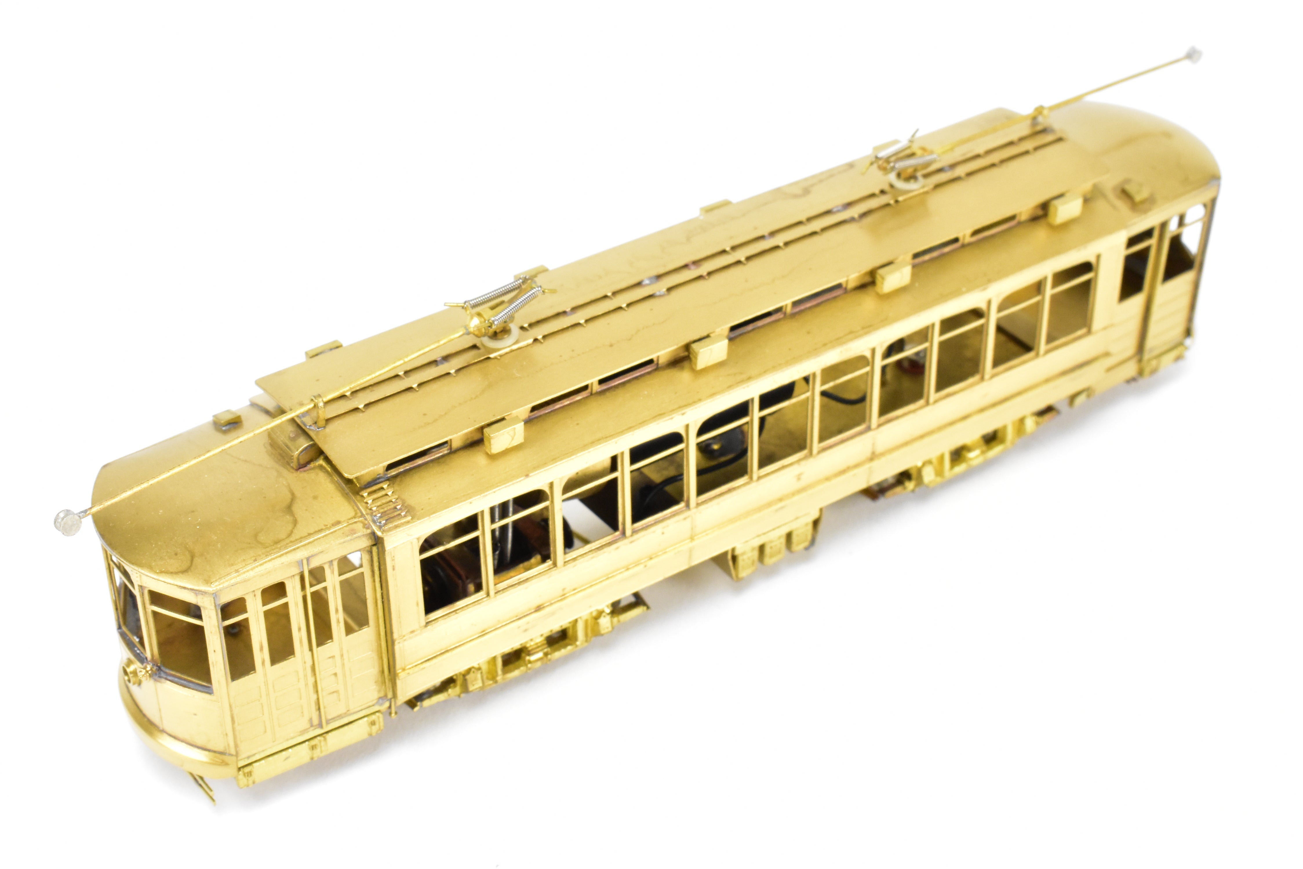 High - Quality HO Scale Brass Chicago Surface Lines Short Brill Car Model 347 CSL by Fairfield Models in Brand - New REBOXX Box with Mislabel