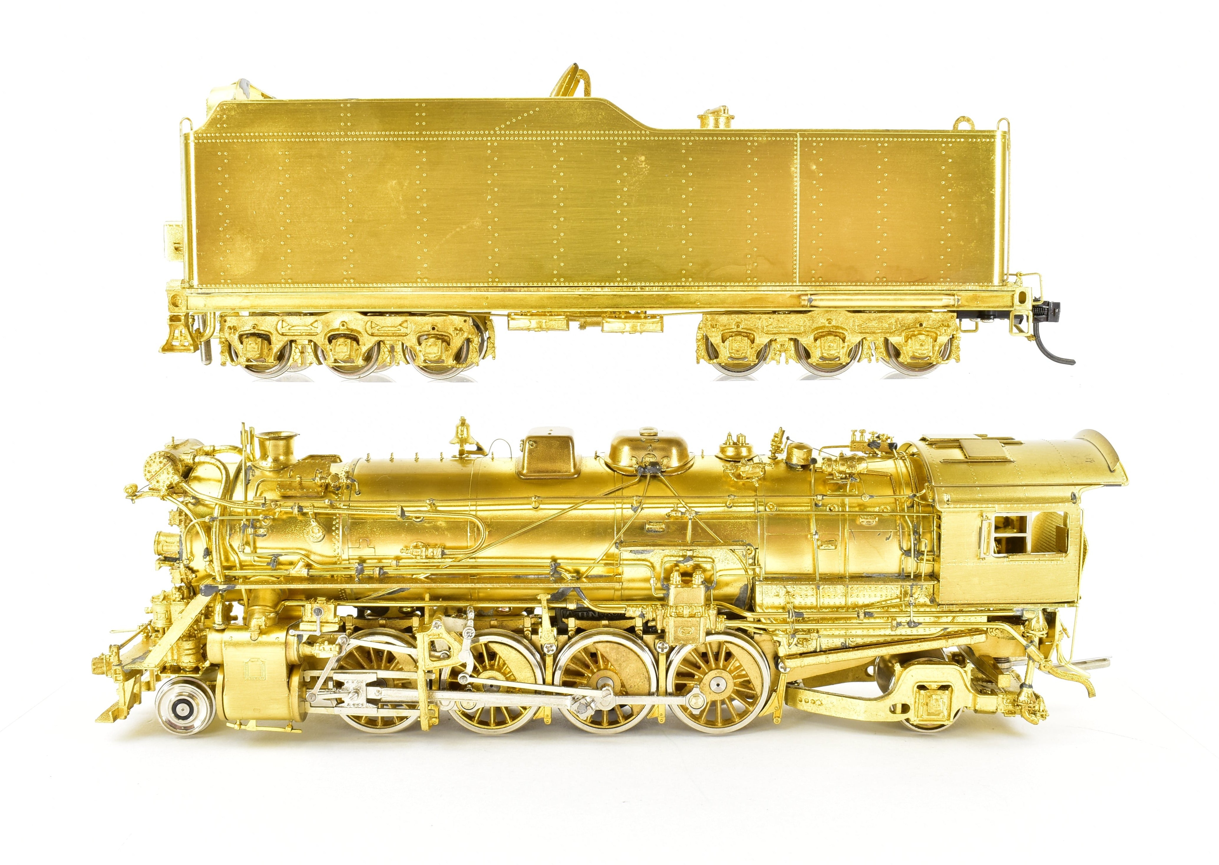 HO Scale Brass OMI - Overland Models New York Central H-10a 2-8-2 Elesco Feed Water Heater Model Train