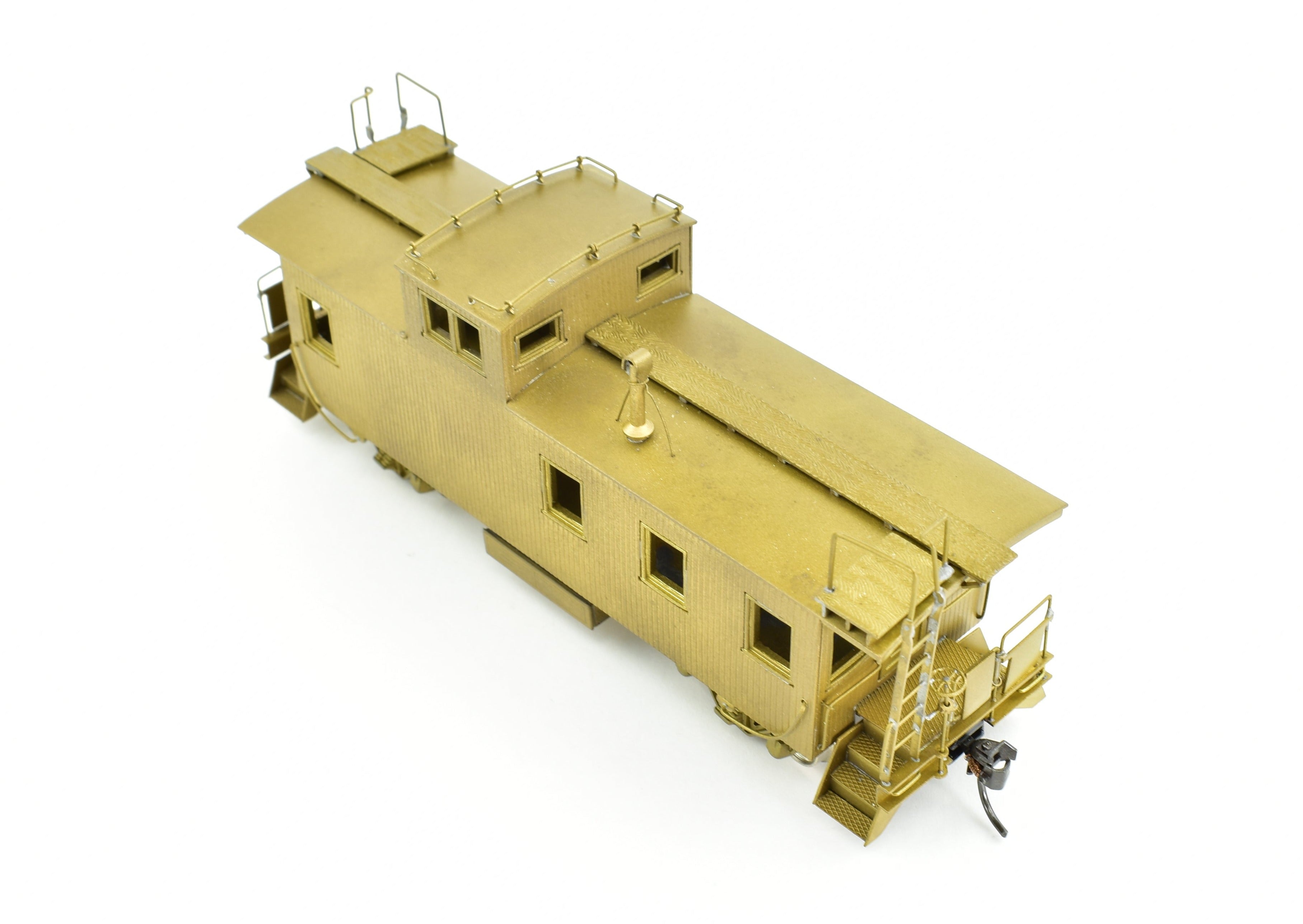 HO Scale Brass Model Railroad Caboose by OMI - Overland Models, Inc. Representing Great Northern's 30 - Foot Wood - Sided Design