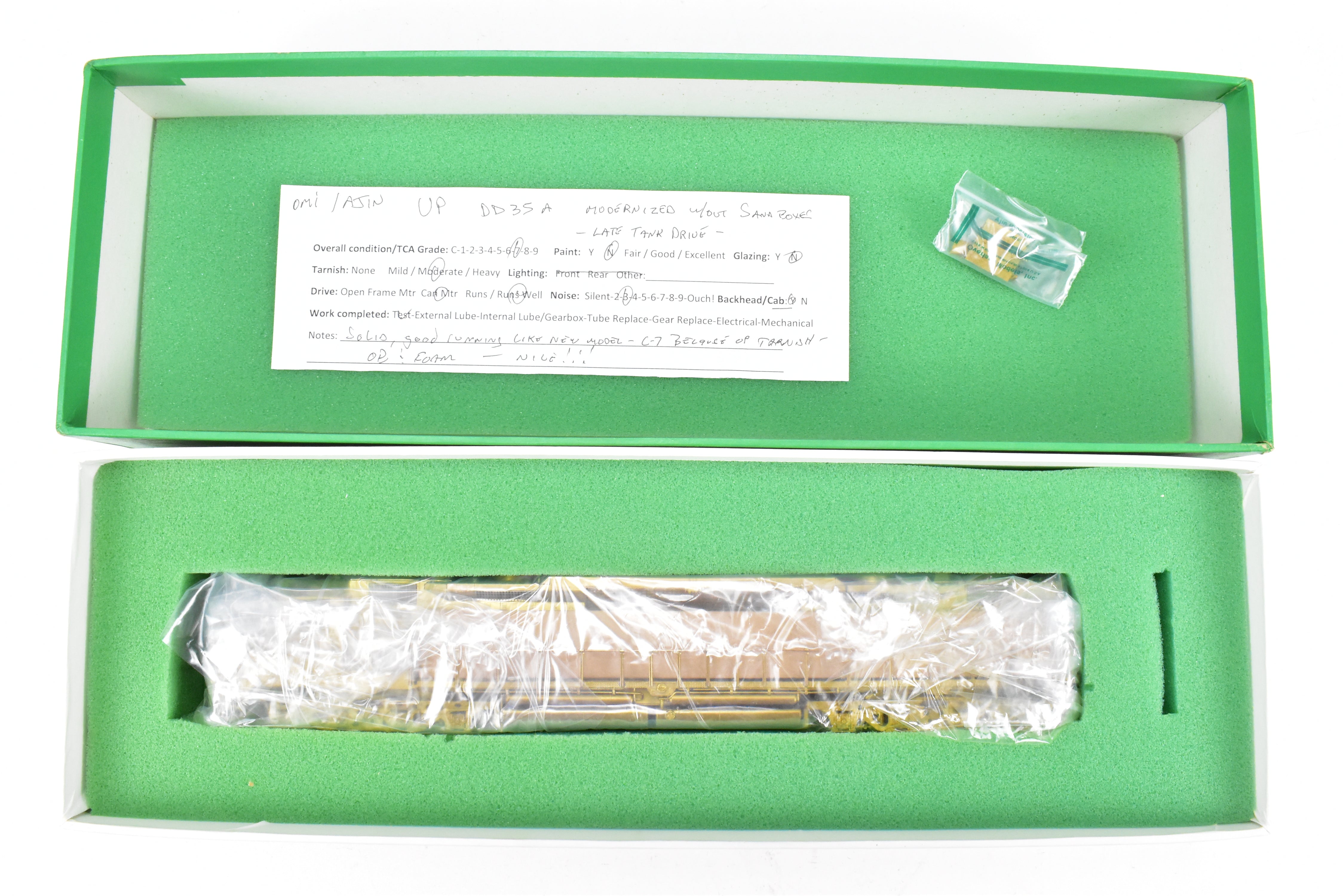HO Brass OMI UP Union Pacific Modernized EMD DD - 35A Nos. 70 - 84, No Sandboxes