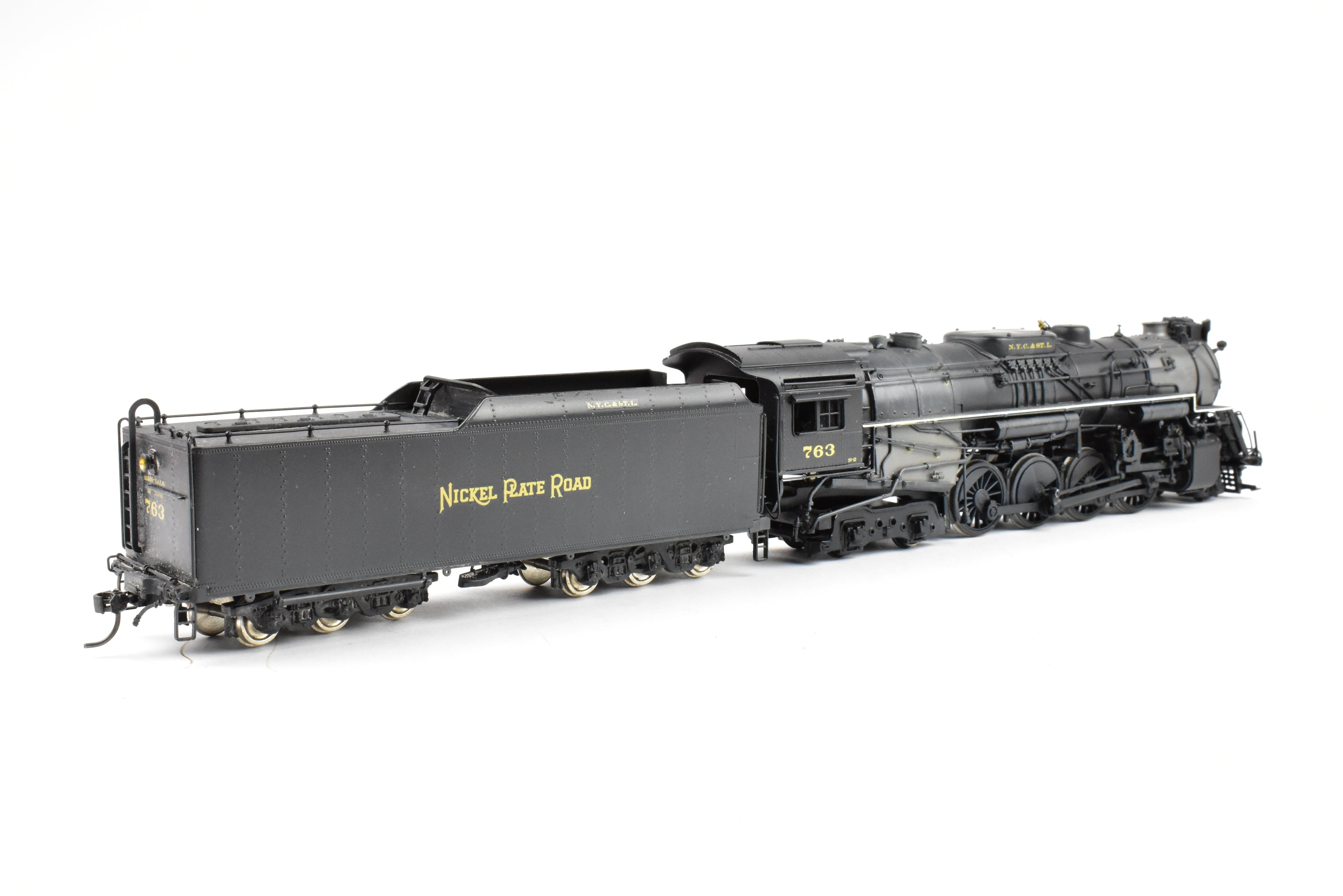 HO Brass Key Imports NKP Nickel Plate Road Weathered S-2/3 Class 2-8-4 Berkshire CP Model