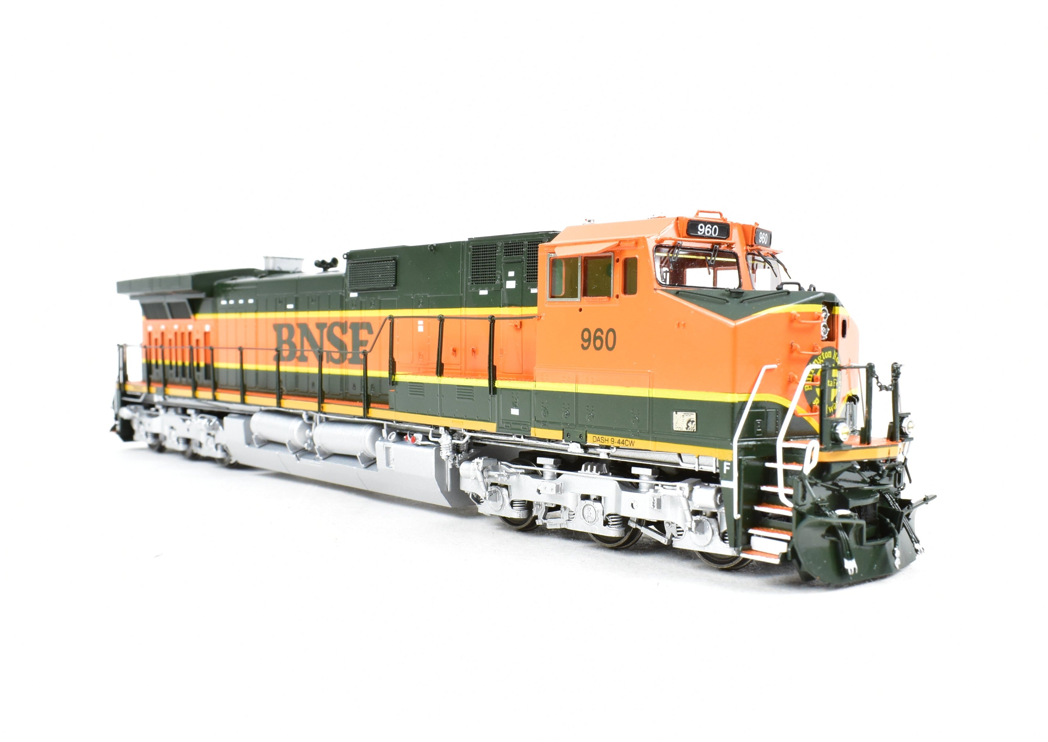 HO Scale Brass BNSF GE C44 - 9W FP #960 by Overland Models, Inc.