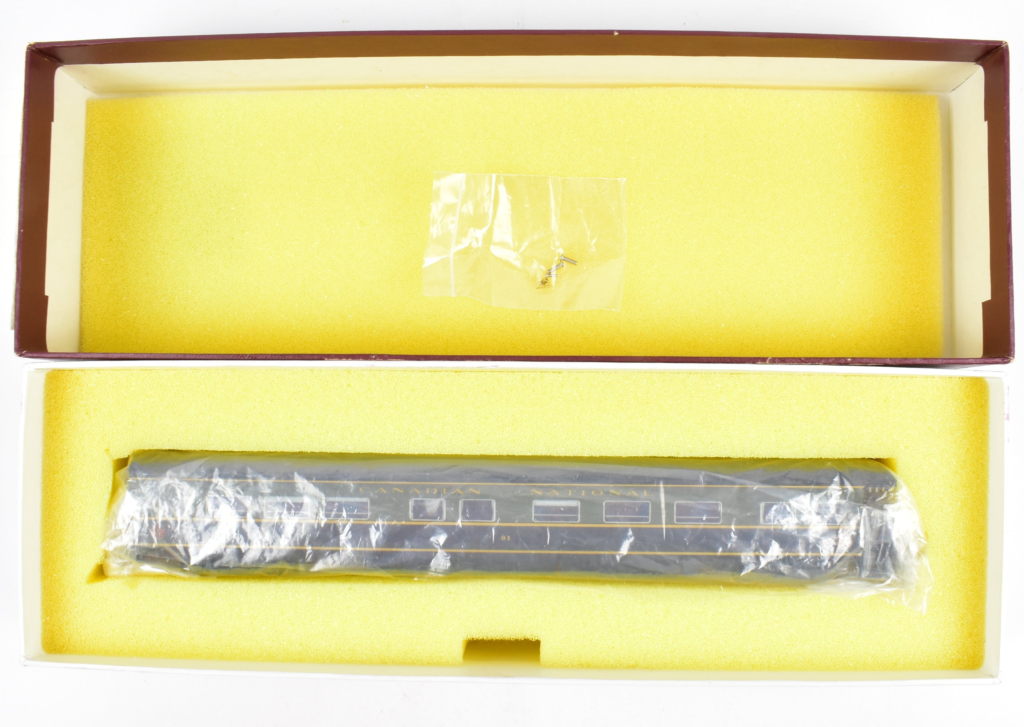 RARE! HO Brass CON W&R Enterprises CN Canadian National Bonaventure 91 Pro Painted with Interior