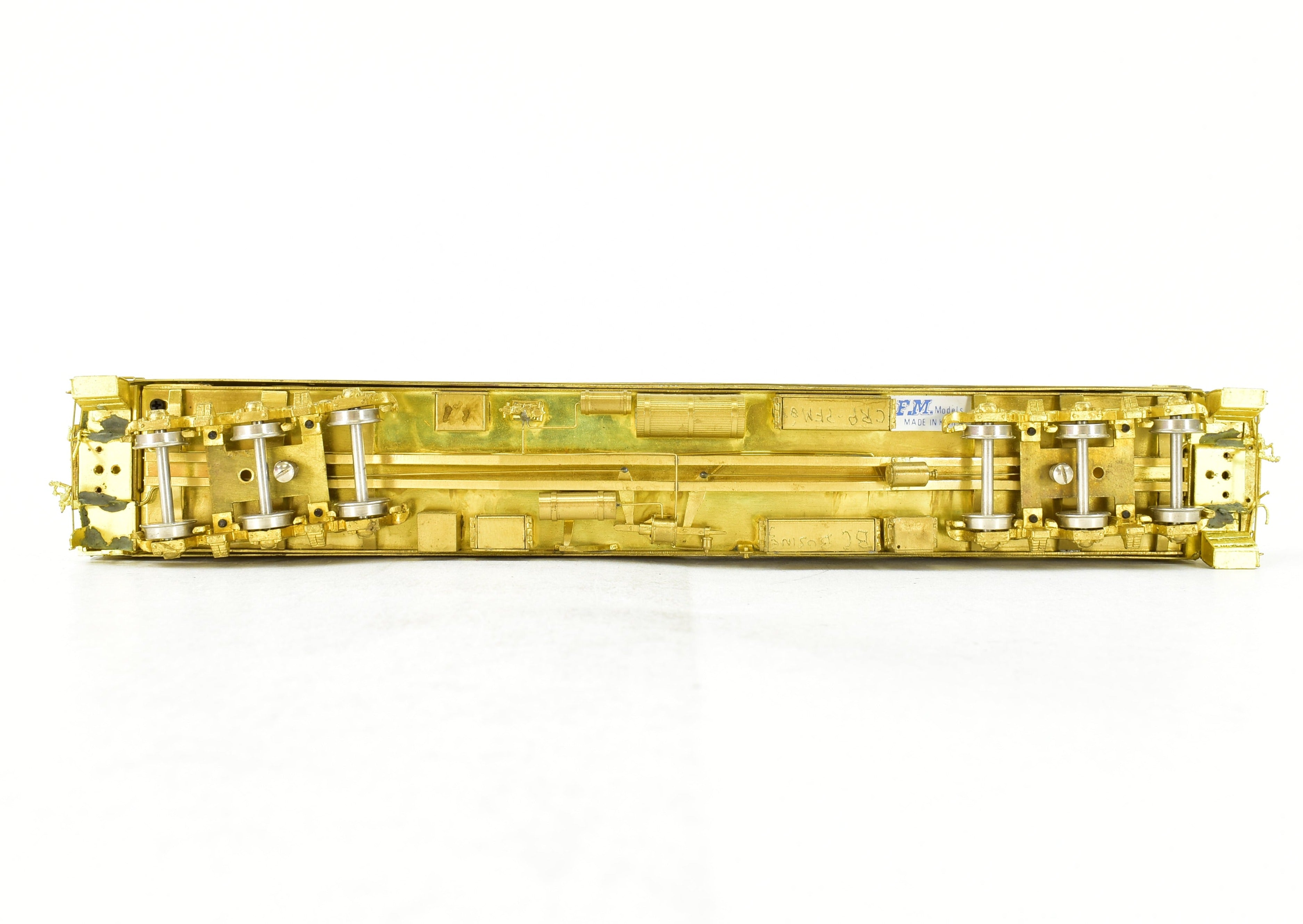 High - Quality HO Scale Brass PFM - Van Hobbies CPR Canadian Pacific Railway B.C. Business Car Model