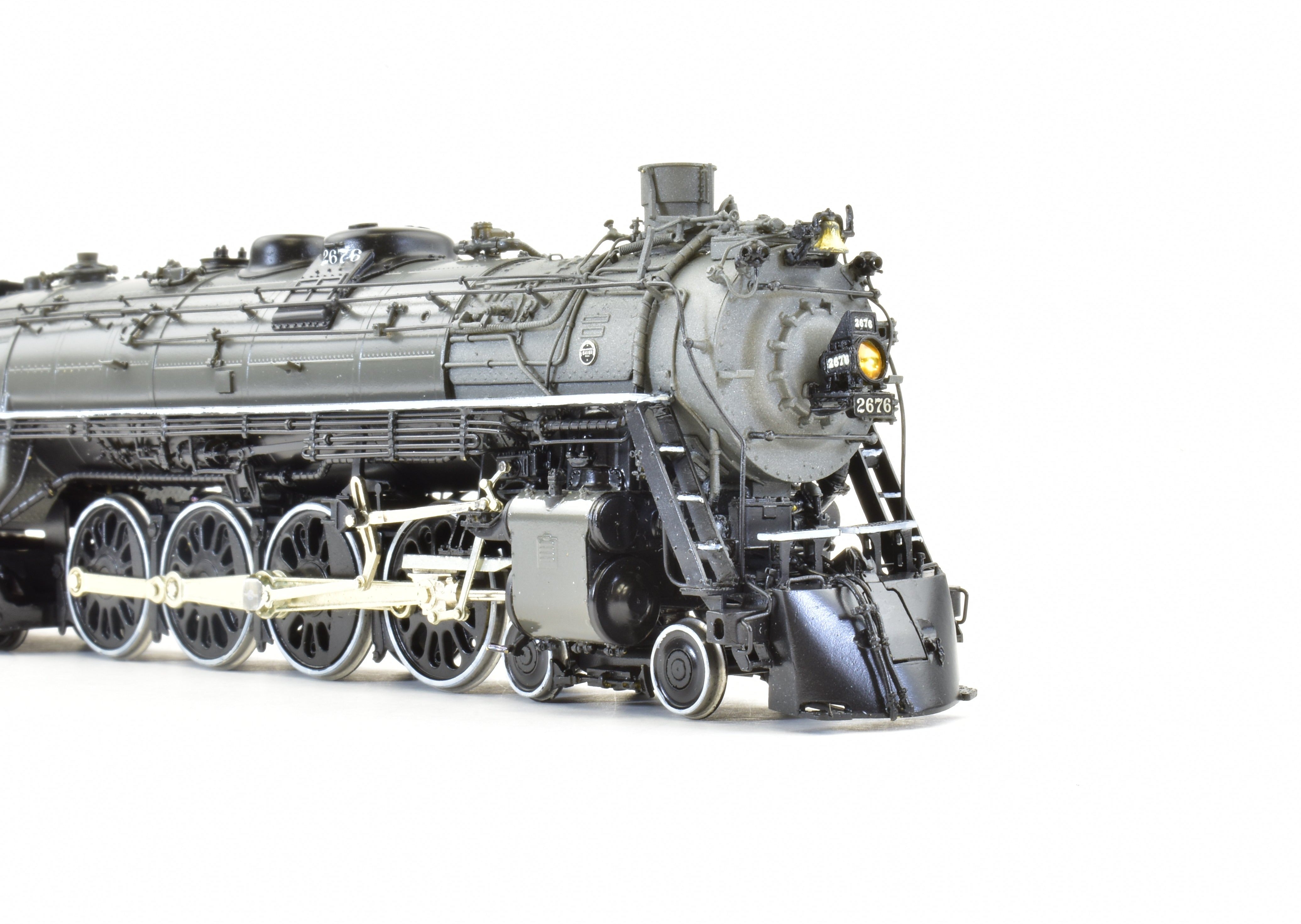 HO Scale Brass Northern Pacific A-4 4-8-4 Pro Painted Locomotive by W&R Enterprises