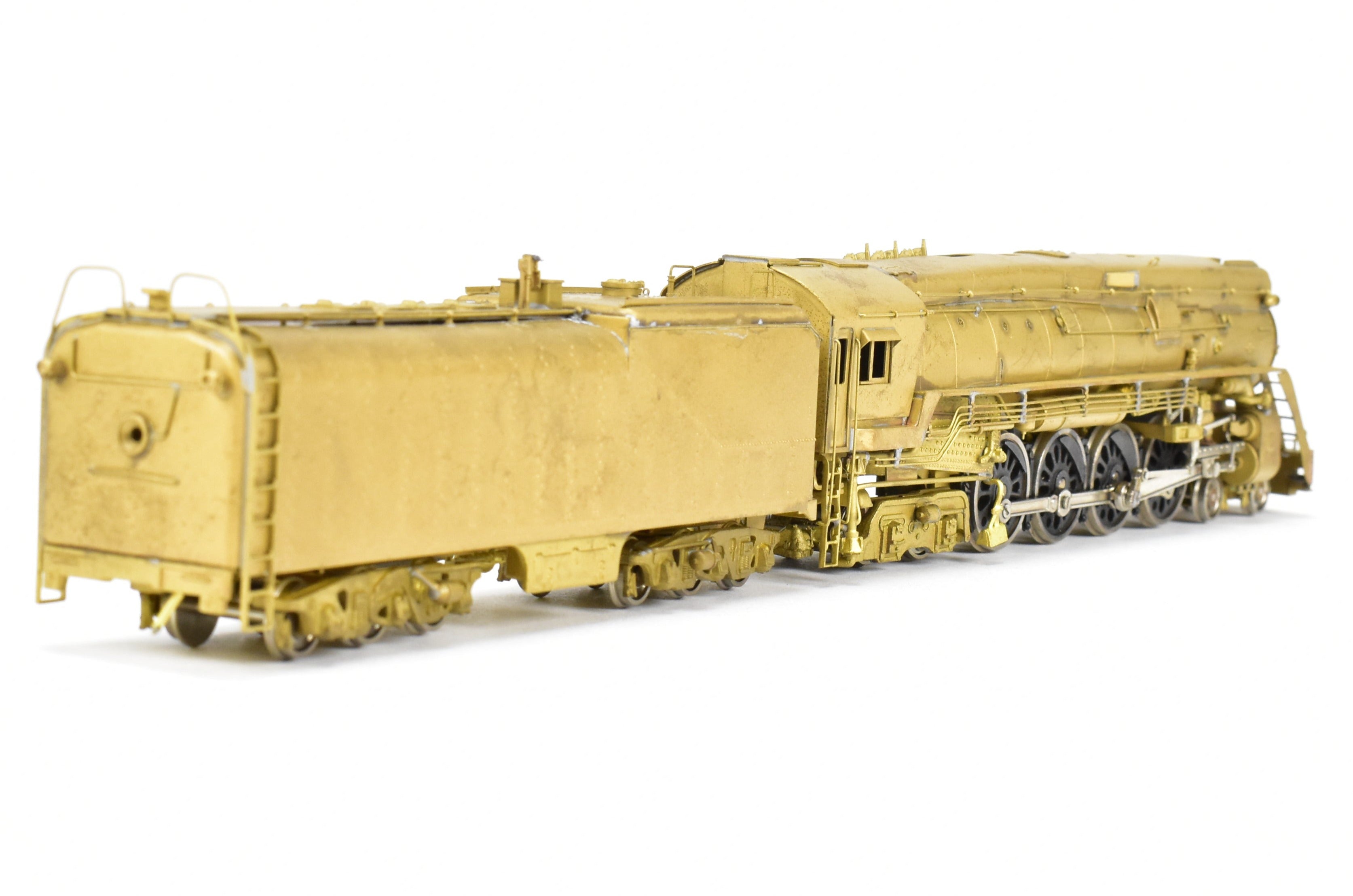 HO Scale Brass Balboa Southern Pacific GS - 4 4 - 8 - 4 Steam Locomotive Model with Detachable Skirts