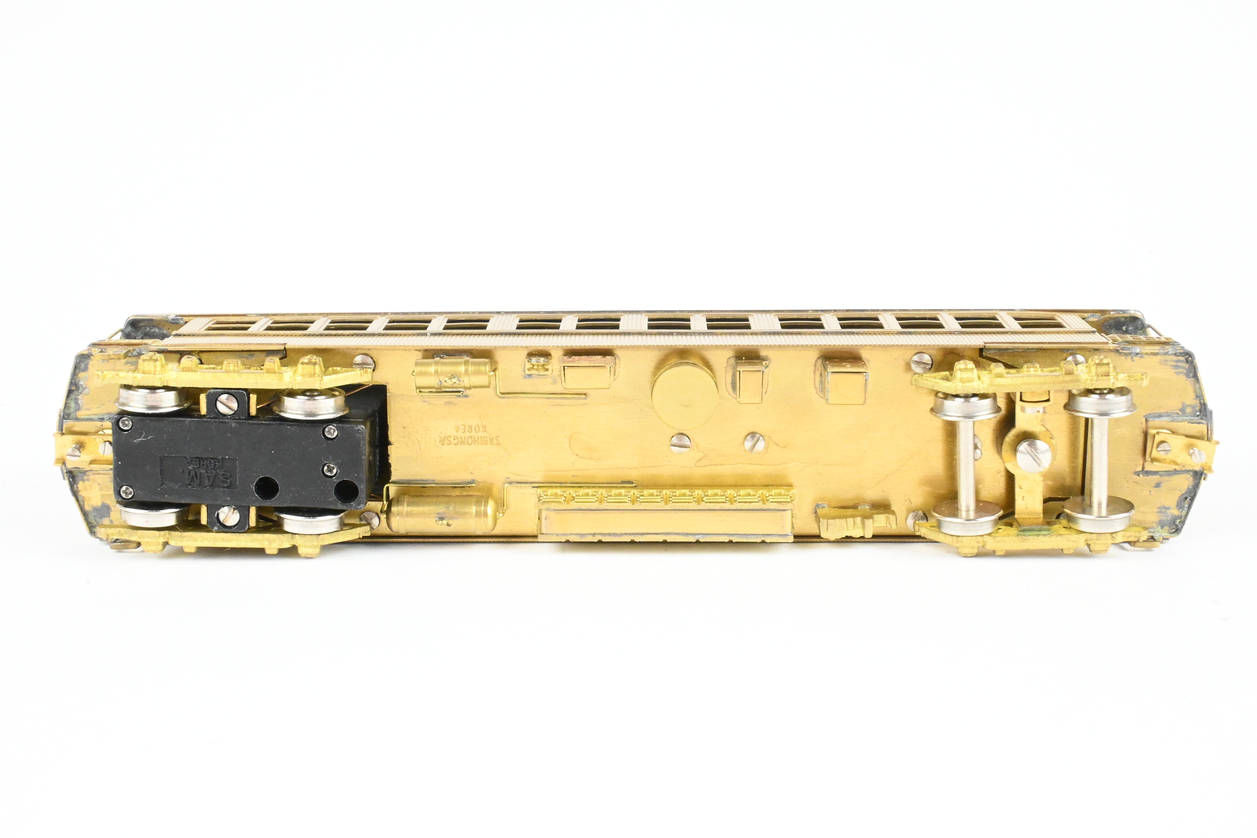 1981 HO Brass WP Car Corp. BRT/BTU Powered & Unpowered Train Cars, C-7 Excellent
