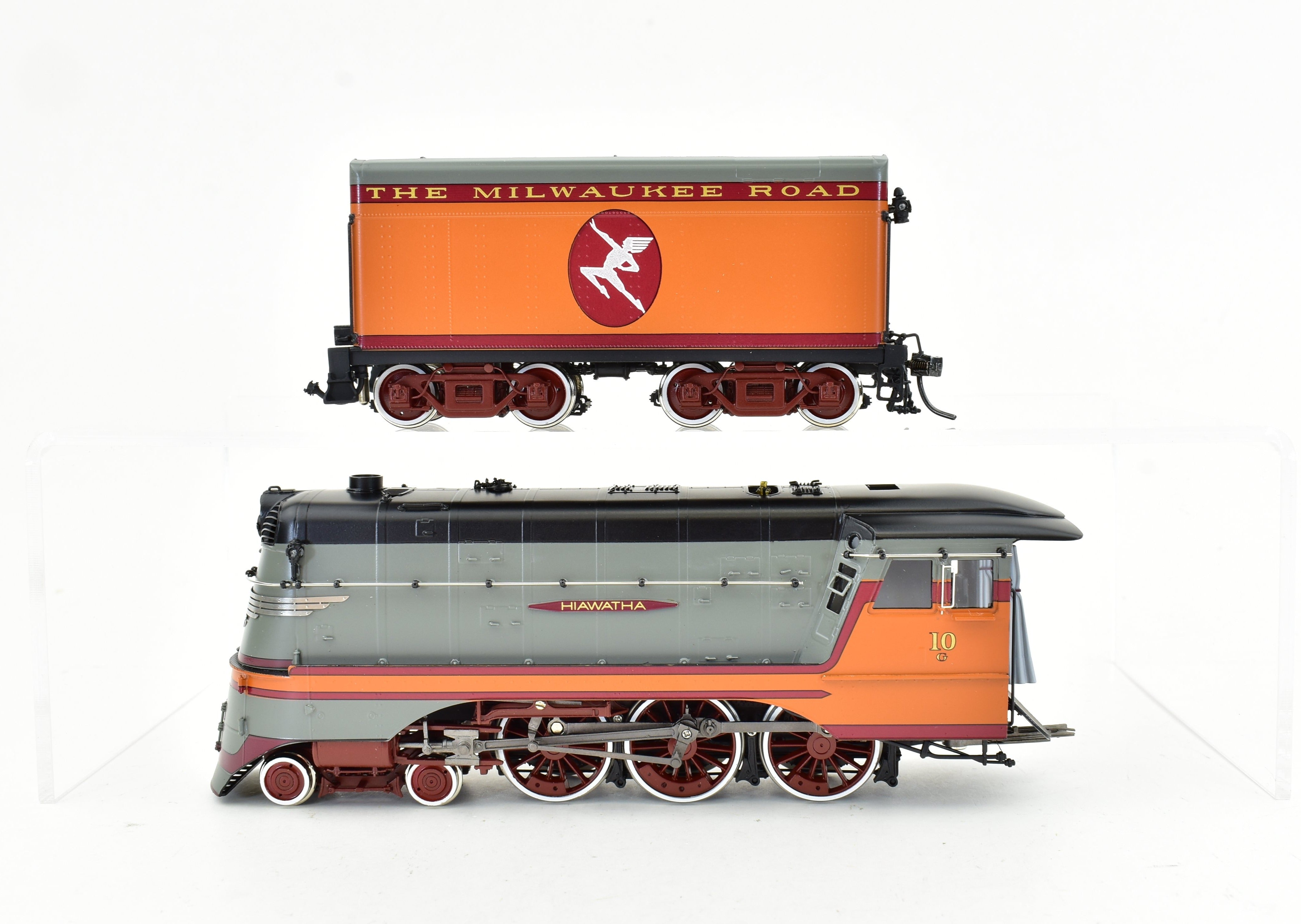 HO Scale Brass Precision Scale Co. Milwaukee Road 4-6-0 G-6PS Cut Skirt FP #10 Model