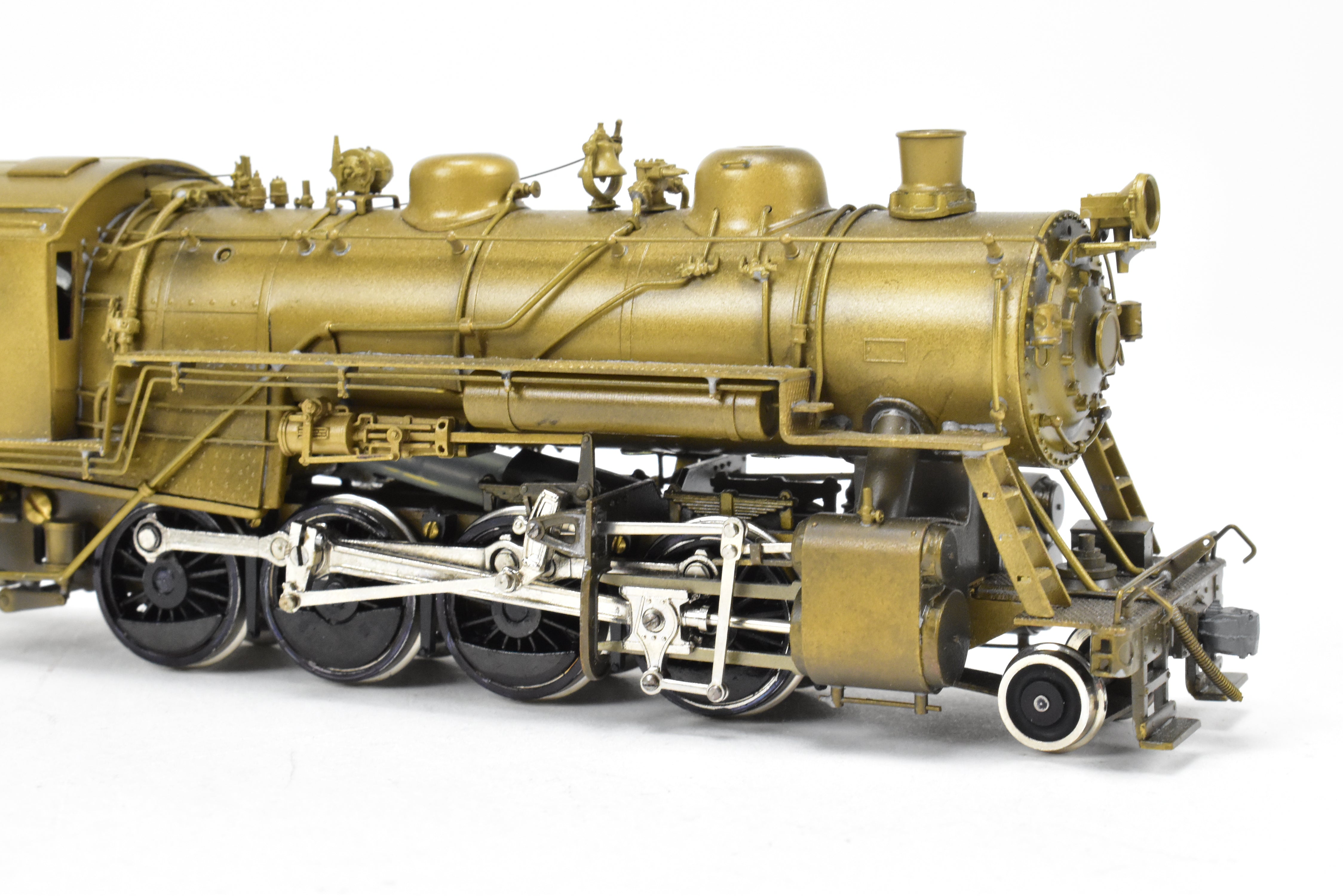 HO Scale Brass Pacific Fast Mail (PFM) Baltimore & Ohio Class E - 27ca 2 - 8 - 0 Steam Locomotive Power Series Model from 1977 Run with Incorrect Locomotive Details