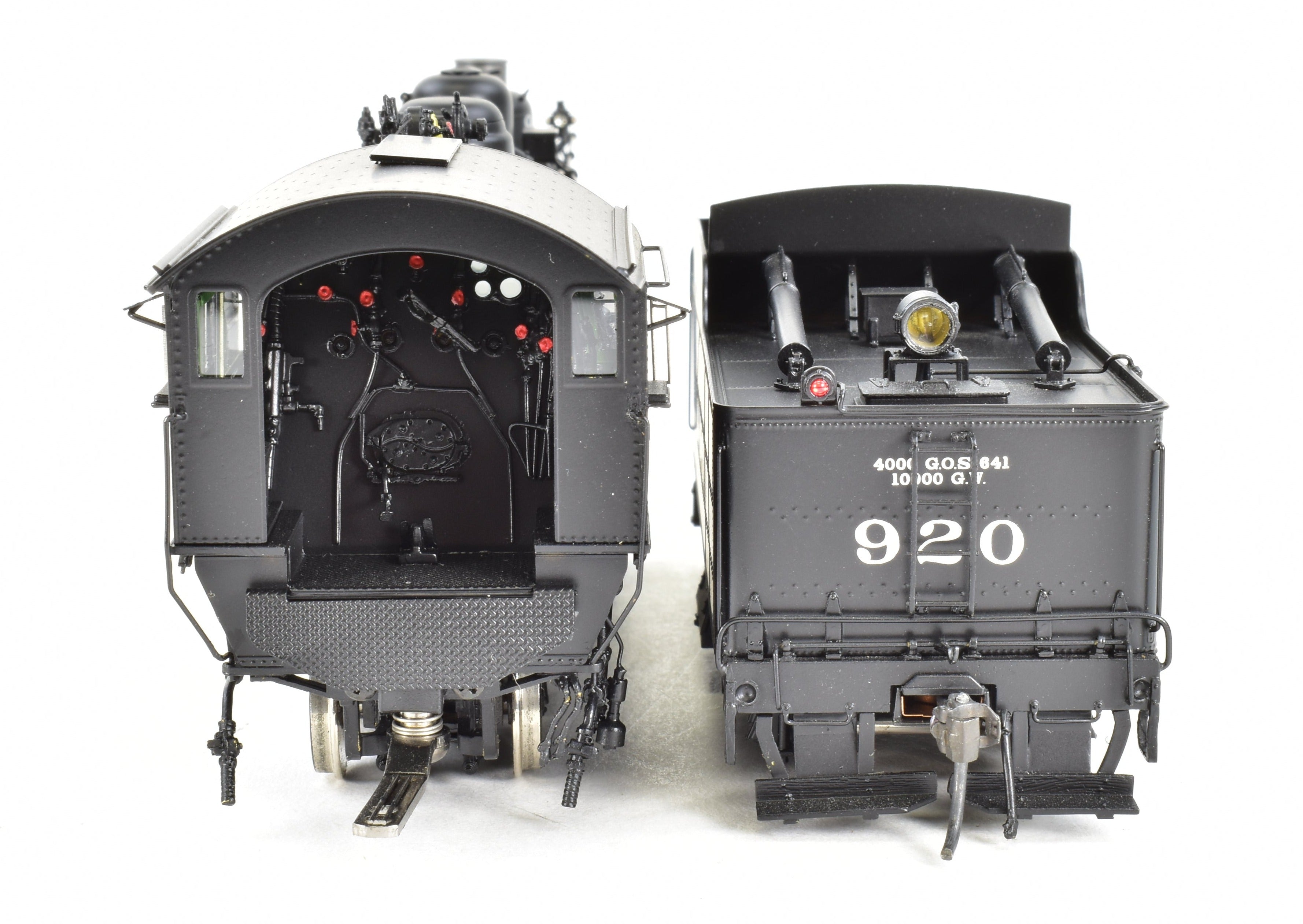 HO Scale Brass ATSF - Santa Fe 2-10-2 #920 Factory Painted Division Point Model
