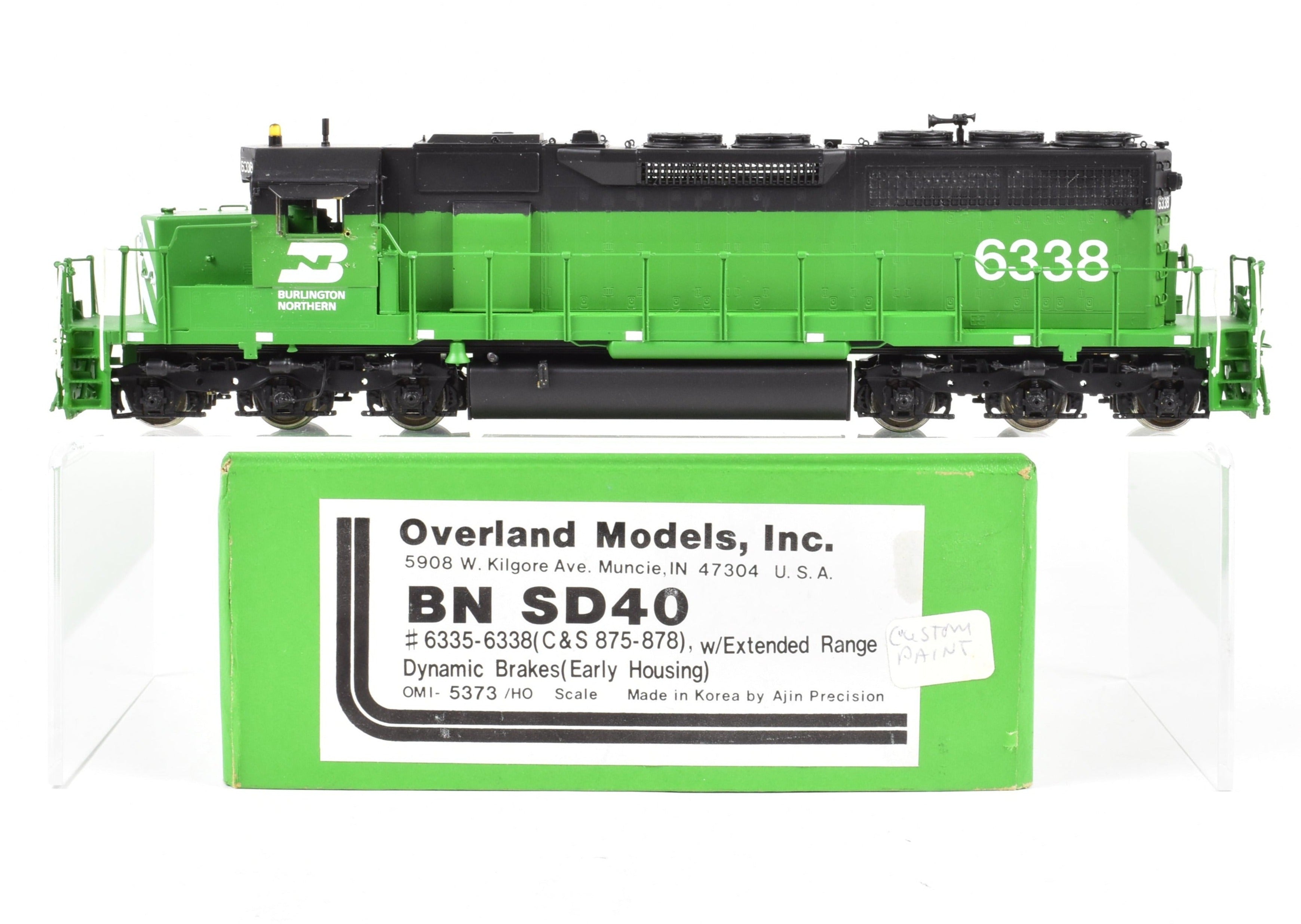 HO Scale Brass OMI SD - 40 Locomotive BN #6338 by Overland Models