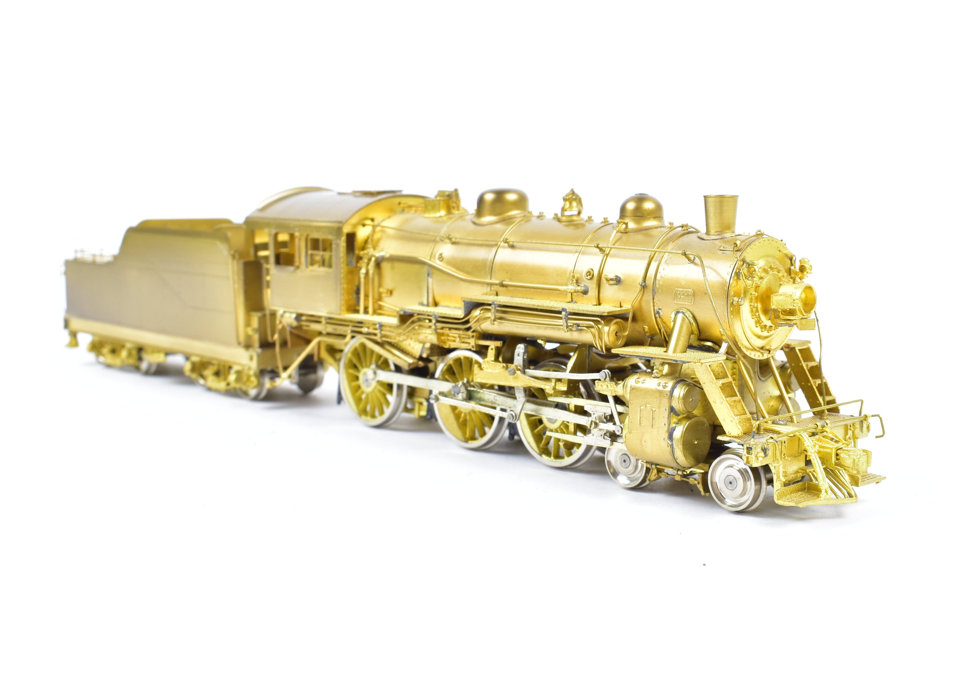 HO Scale Brass Model Train - Overland Models Inc. Rutland Railroad F - 2j 4 - 6 - 0 Locomotive Series #74 - 79