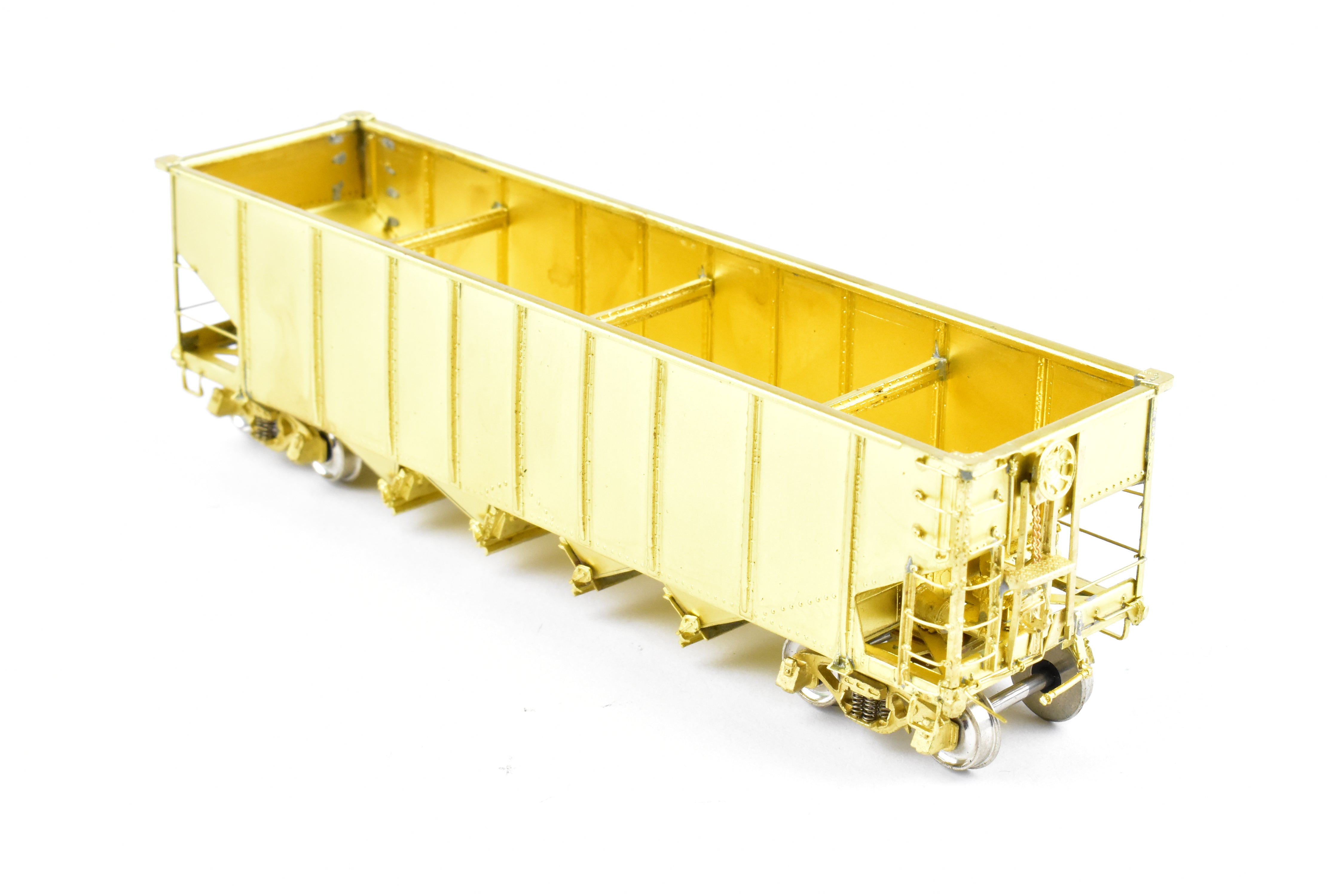 HO Scale Brass Quad Hopper Model by Overland Models, Inc. (OMI) - Chicago & North Western (C&NW) #60001 - 60999, As Originally Built