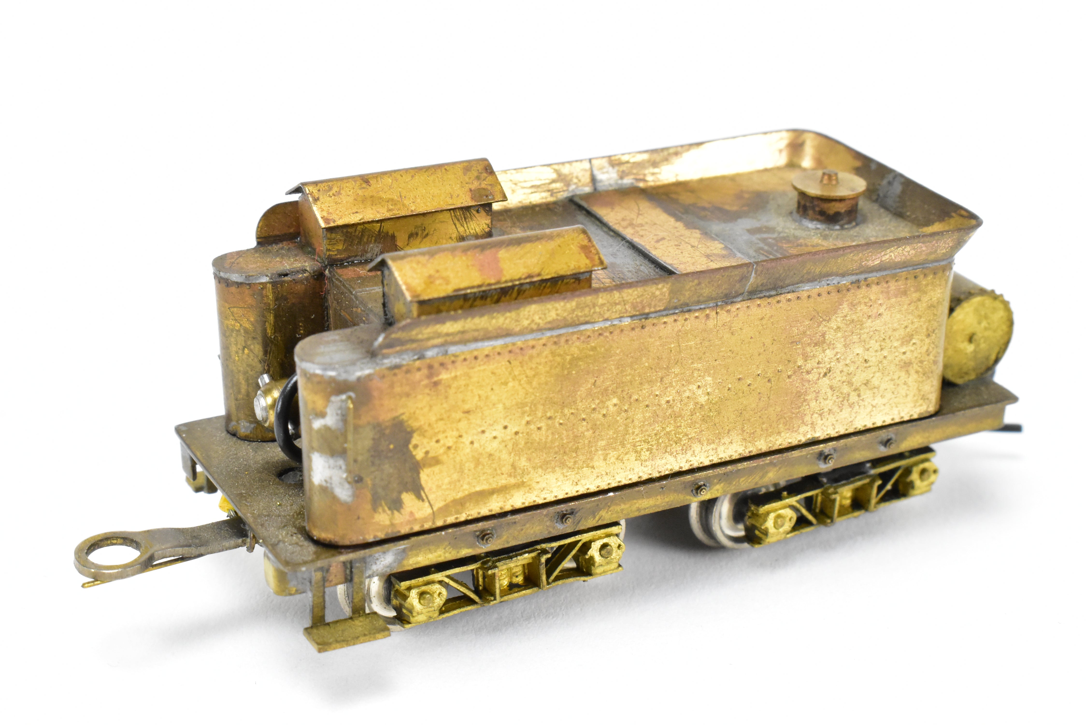 HOn3 Scale Brass American 4-4-0 Steam Locomotive by Far East Distributors (FED) Circa 1880 with Modified Details