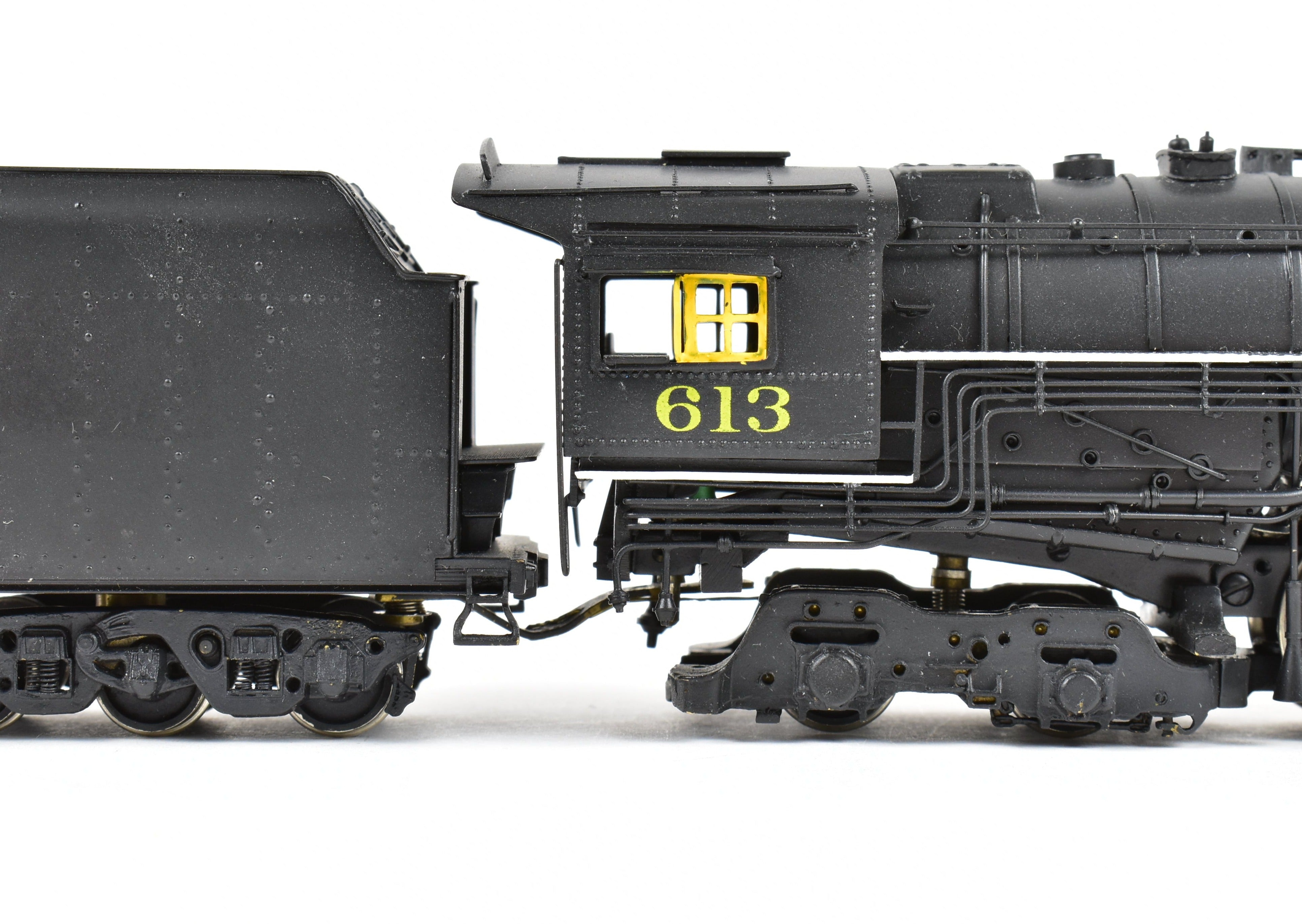 HO Scale Brass Gem C&O Chesapeake & Ohio 4-8-4 J-3a No. 613 Custom Painted