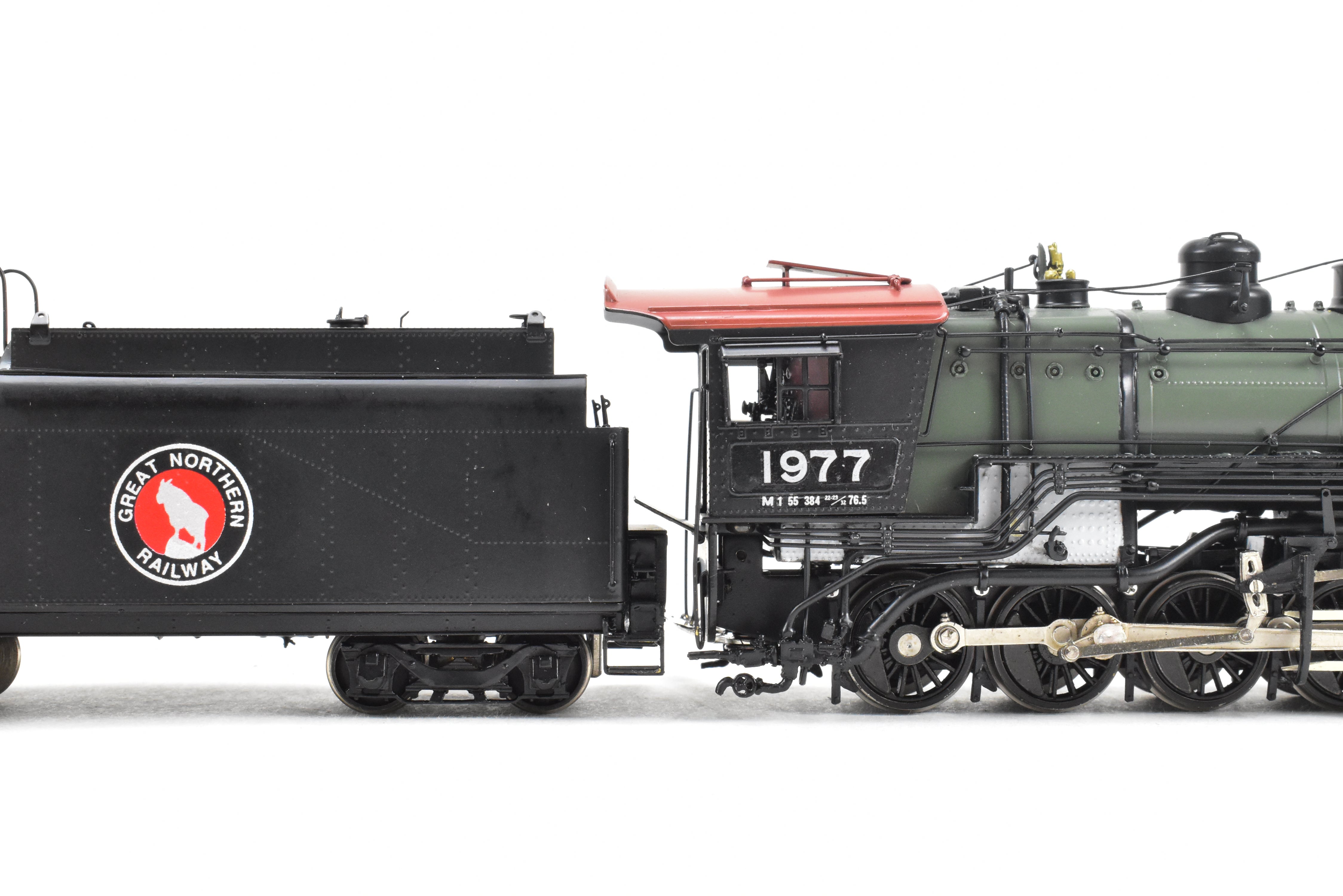 HO Scale Brass Challenger Imports Great Northern 2-6-8-0 Class M-2 FP No. 1977 Model
