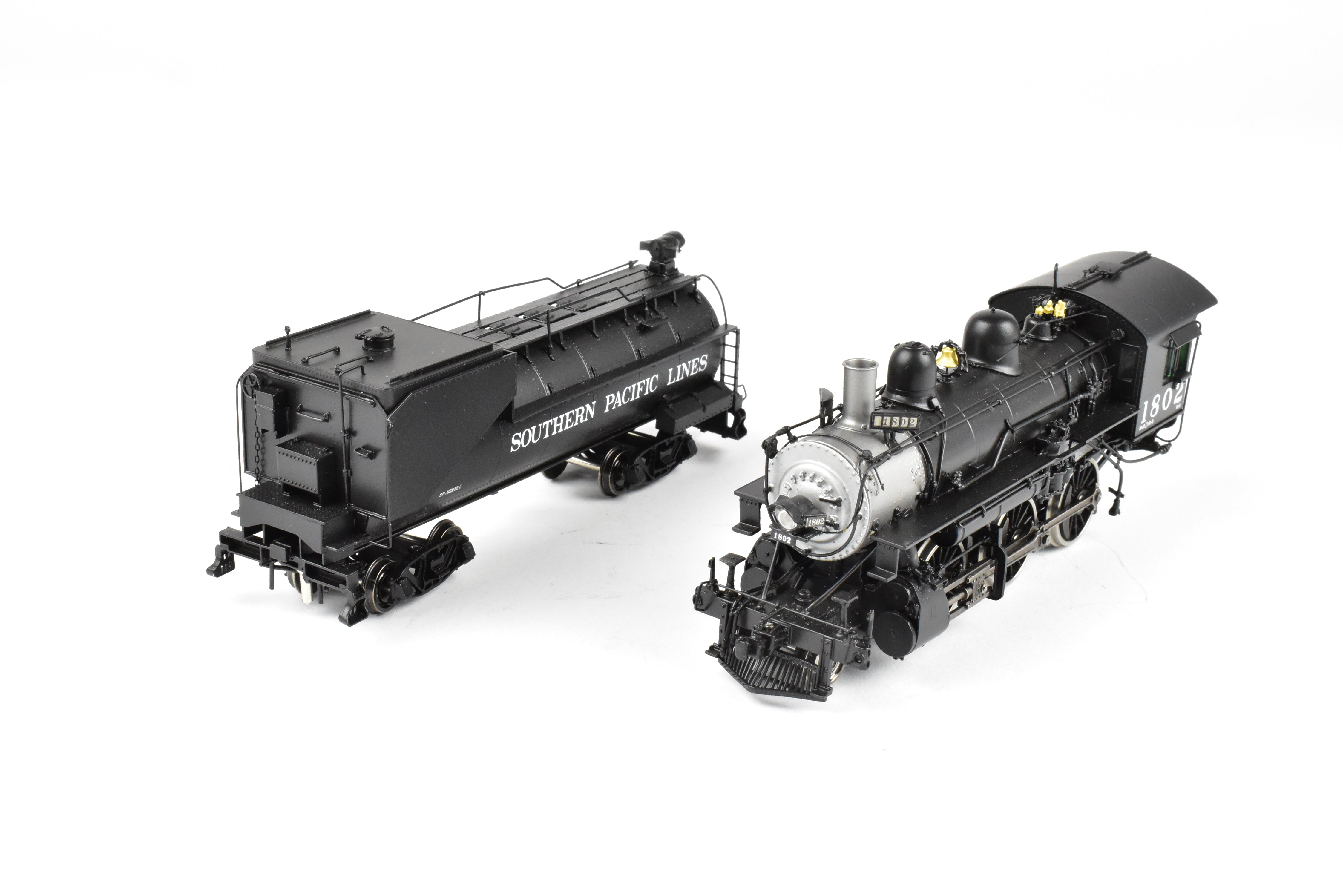 HO Scale Brass Precision Scale Co. Southern Pacific M - 6 Class 2 - 6 - 0 Factory Painted Locomotive No. 1802