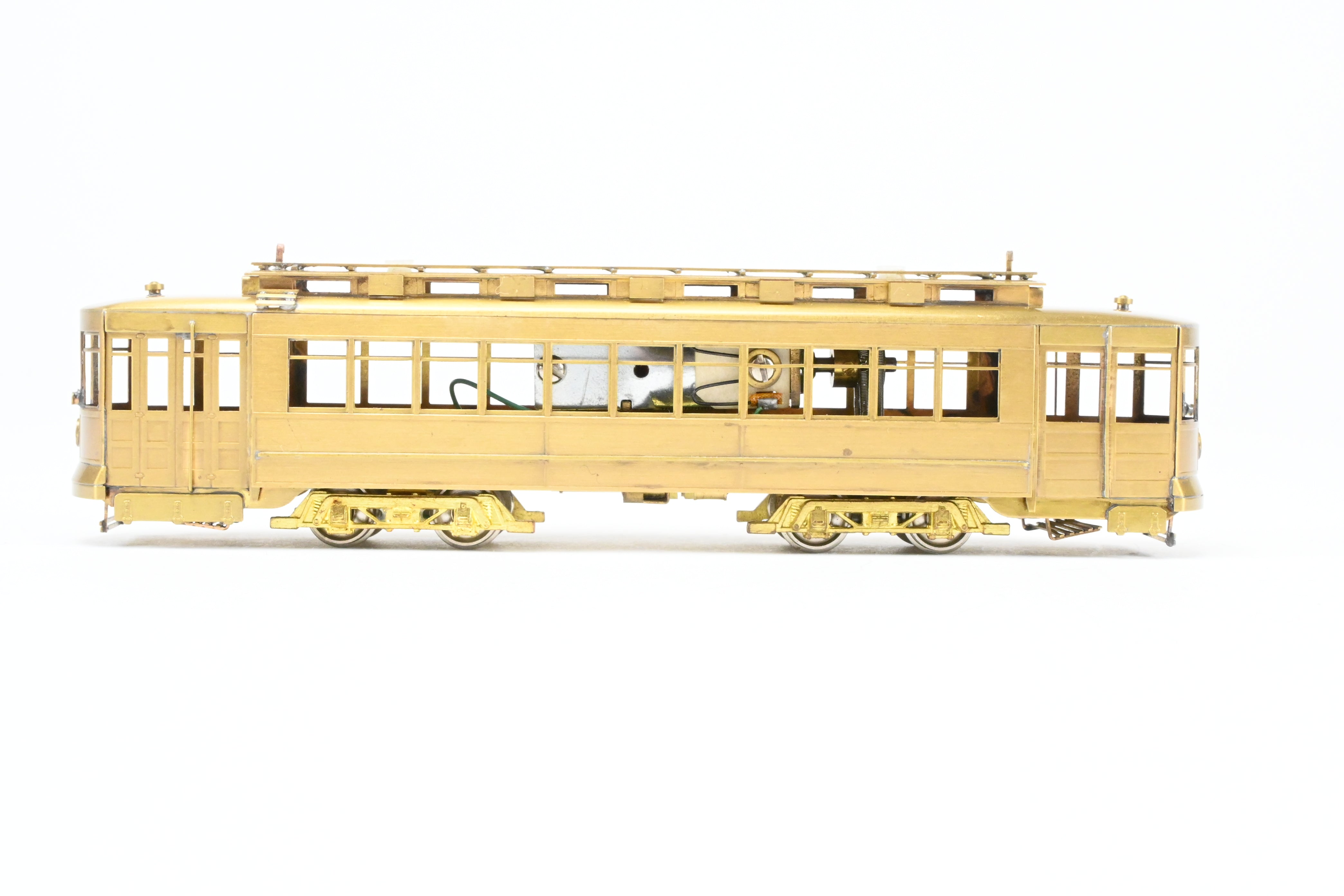 High - Quality HO Scale Brass Chicago Surface Lines Pullman Car Model - Fairfield Models 343 CSL