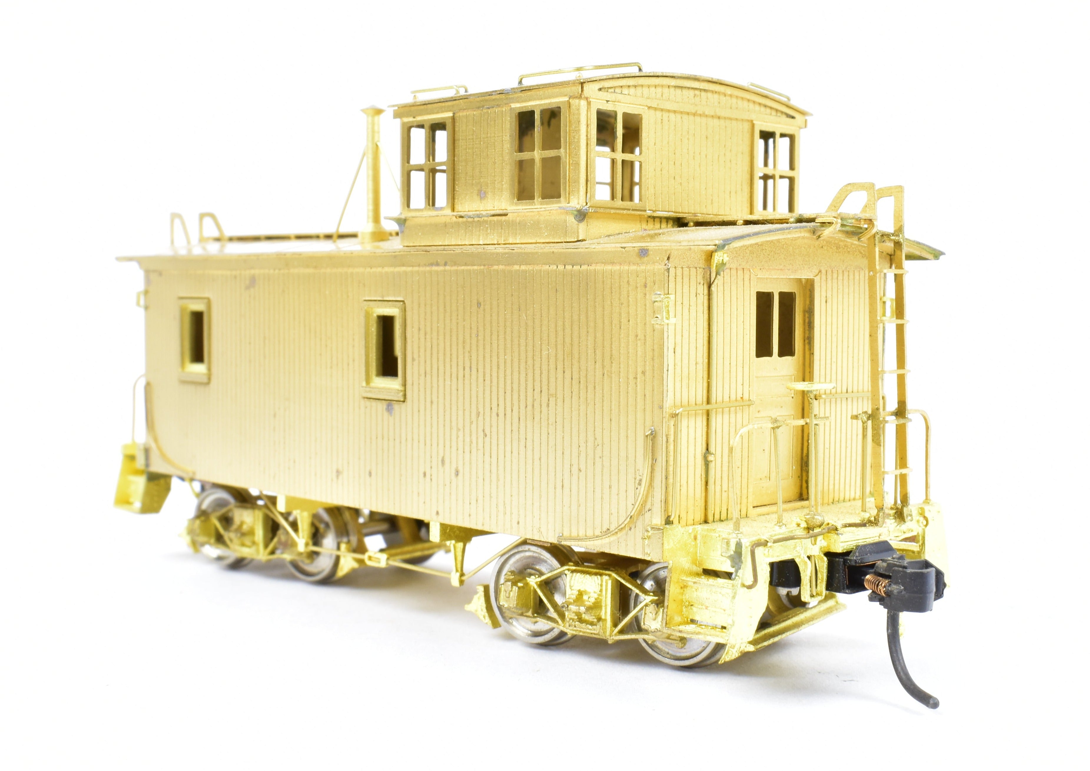 Collector's Edition HO Brass Wood Caboose - Beaver Creek, Colorado Midland or Yosemite Valley