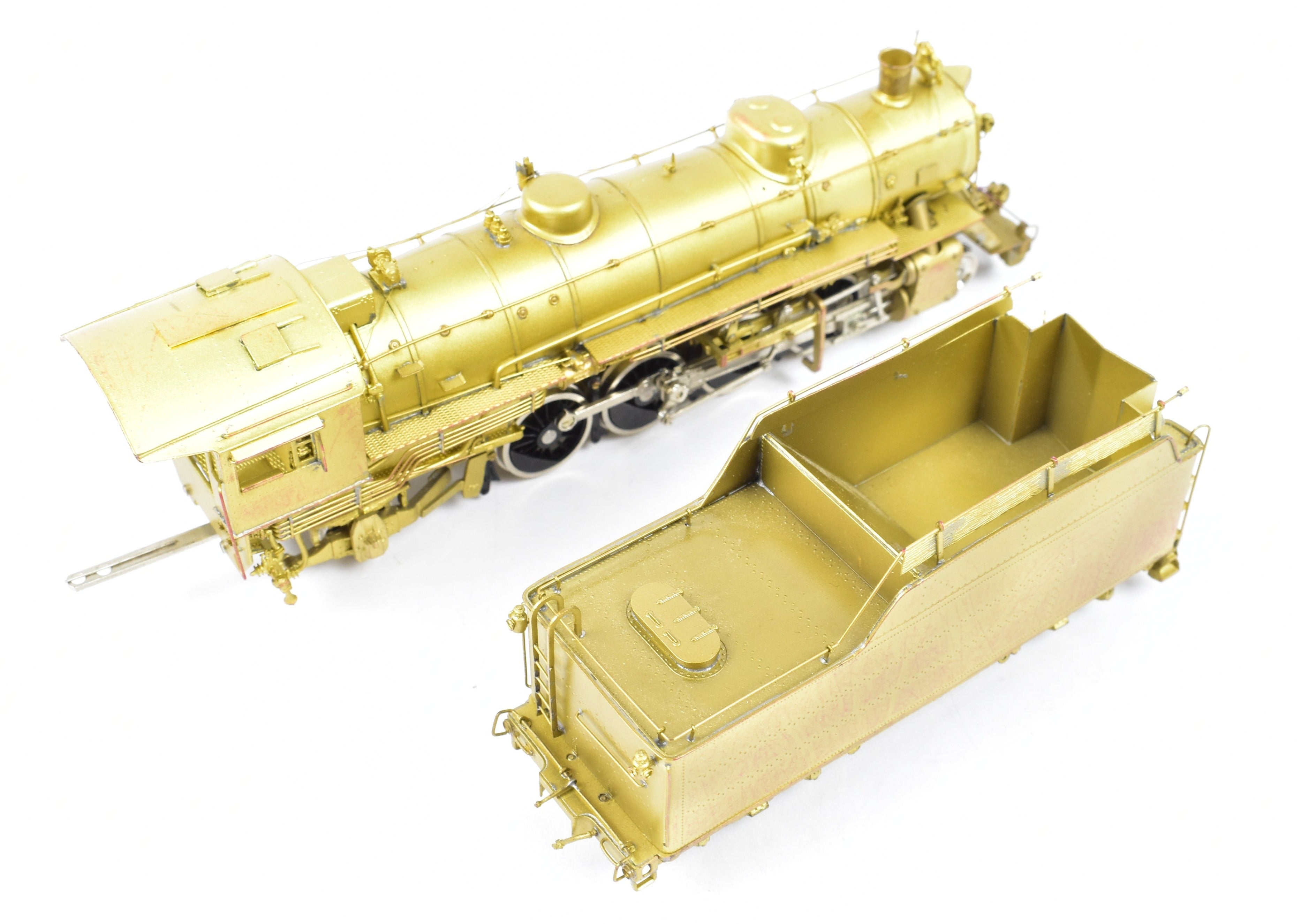 HO Scale Brass Model Train - Key Imports GTW Grand Trunk Western 3700 2-8-2 Mikado Engine